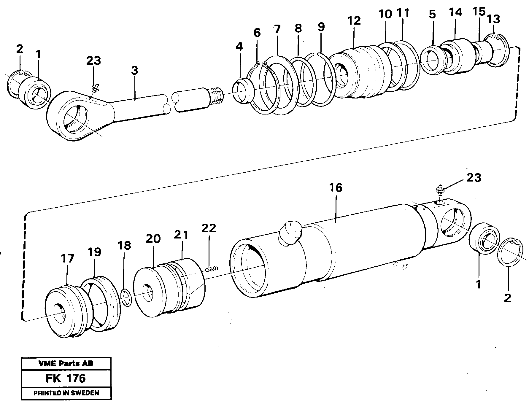Литая крышка VOE14248419 VOLVO