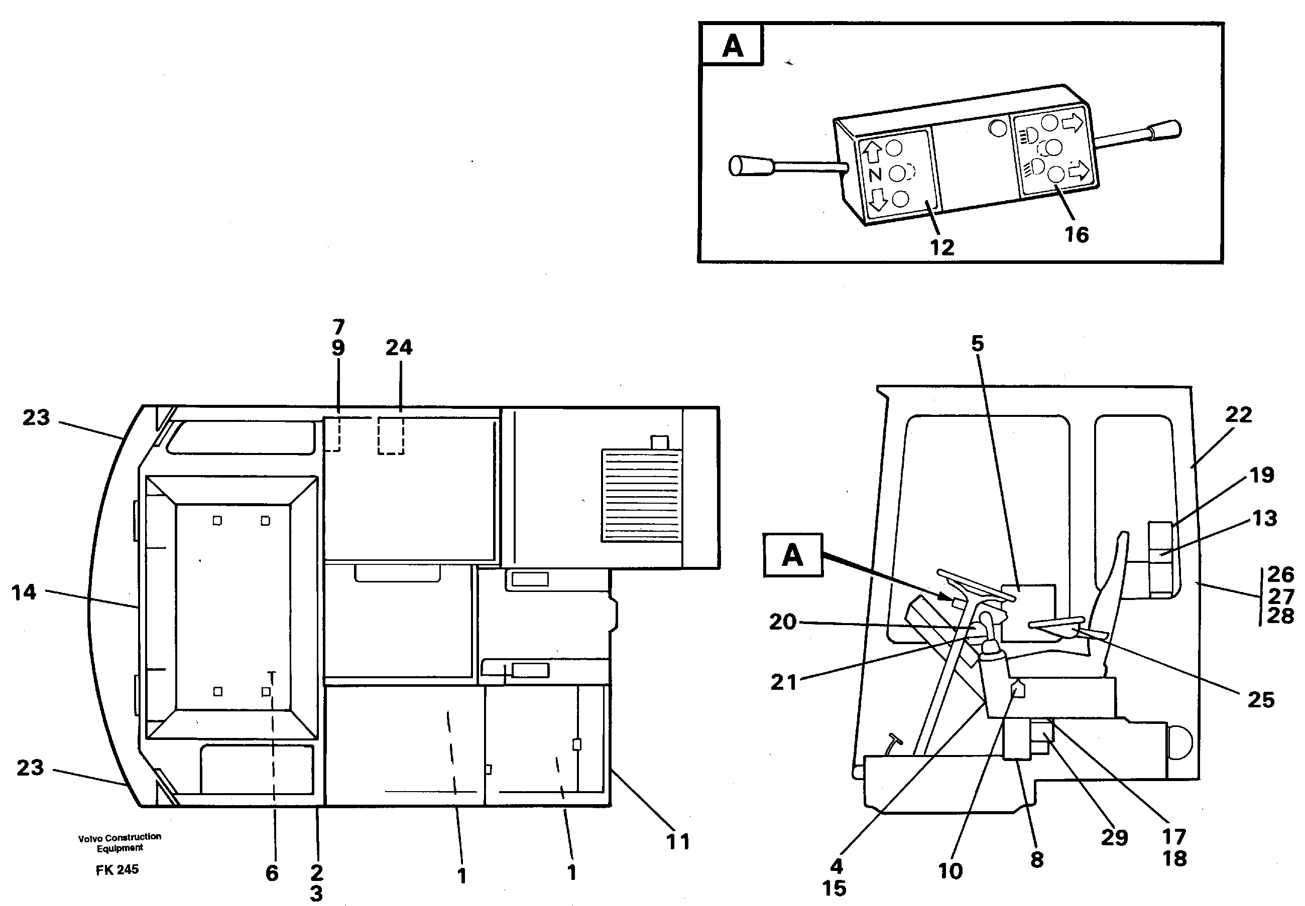 Bucket Mounting VOE14267296 VOLVO