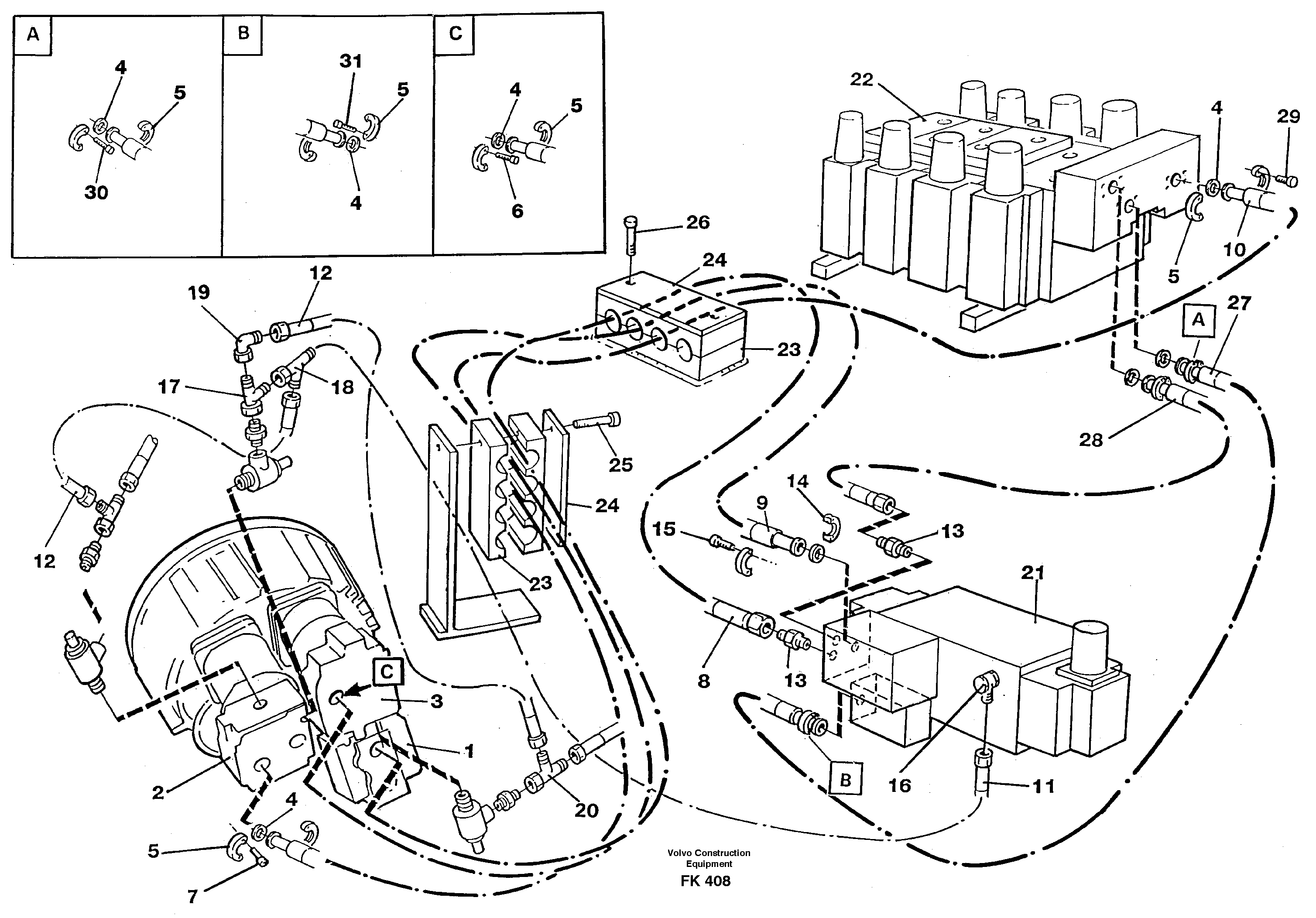 Outer Cup VOE14255692 VOLVO