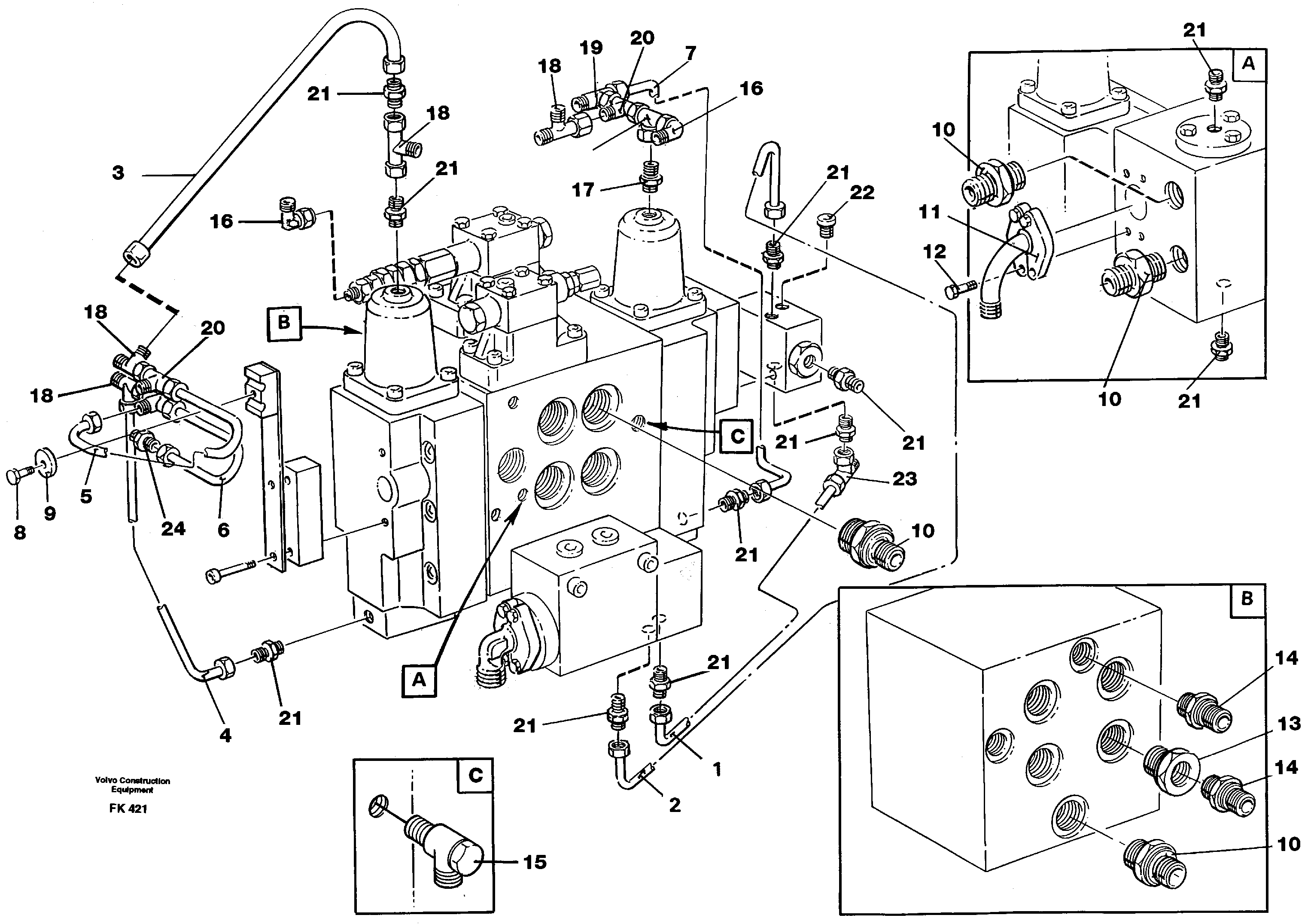 Tube Assembly VOE14244401 VOLVO