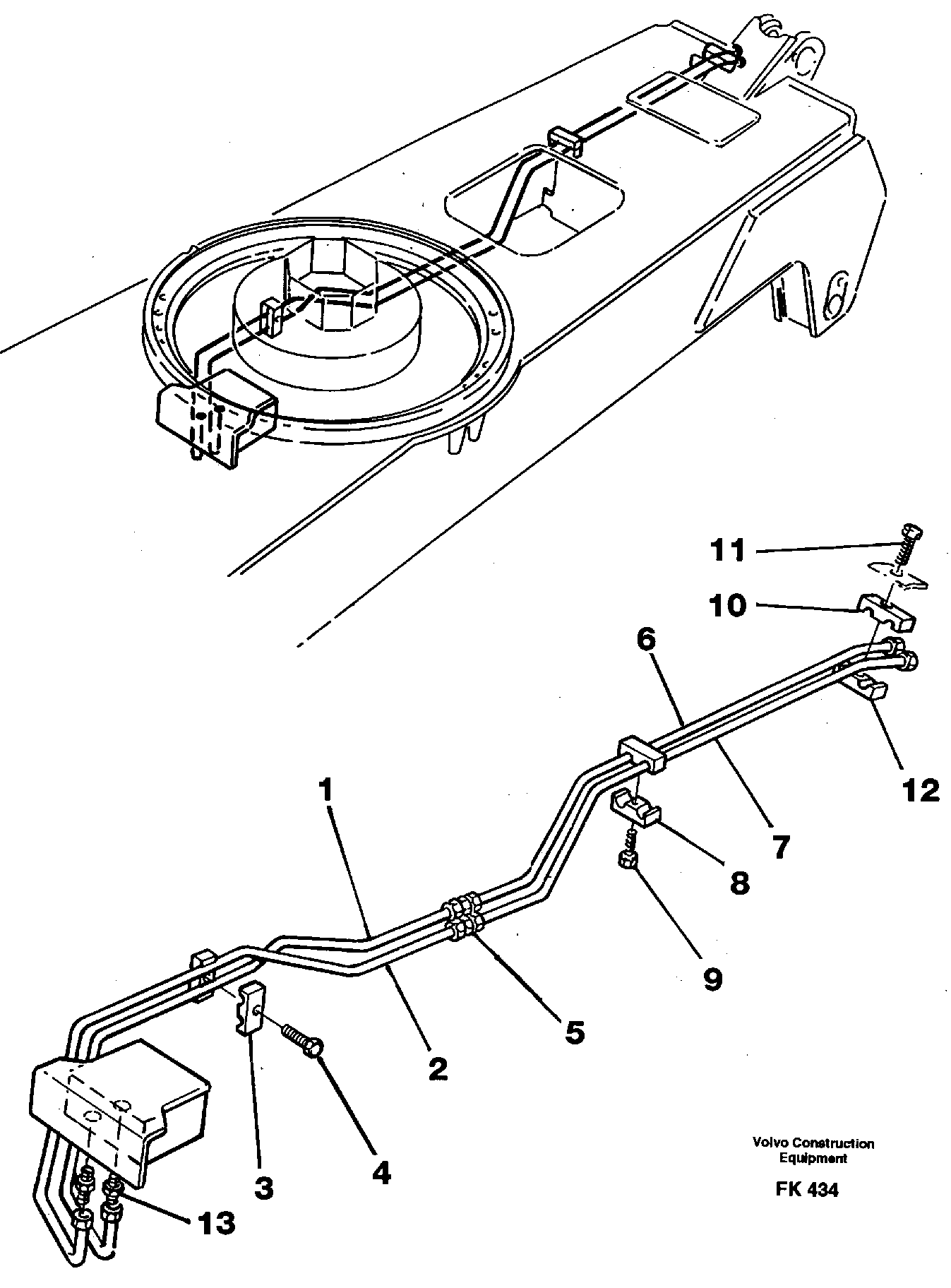 Tube Assembly VOE14248356 VOLVO