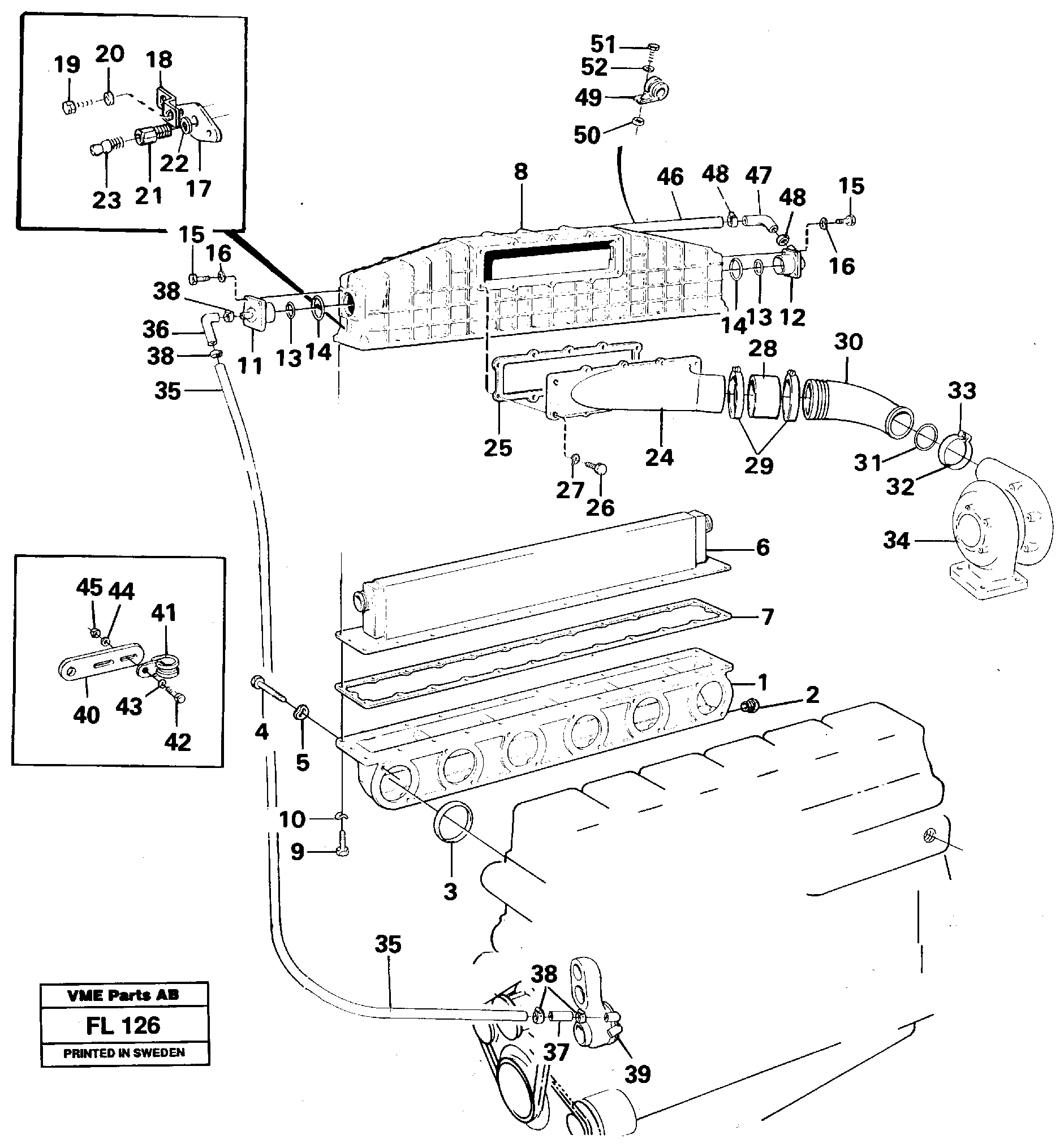 Fuel miser valve VOE11031923 VOLVO