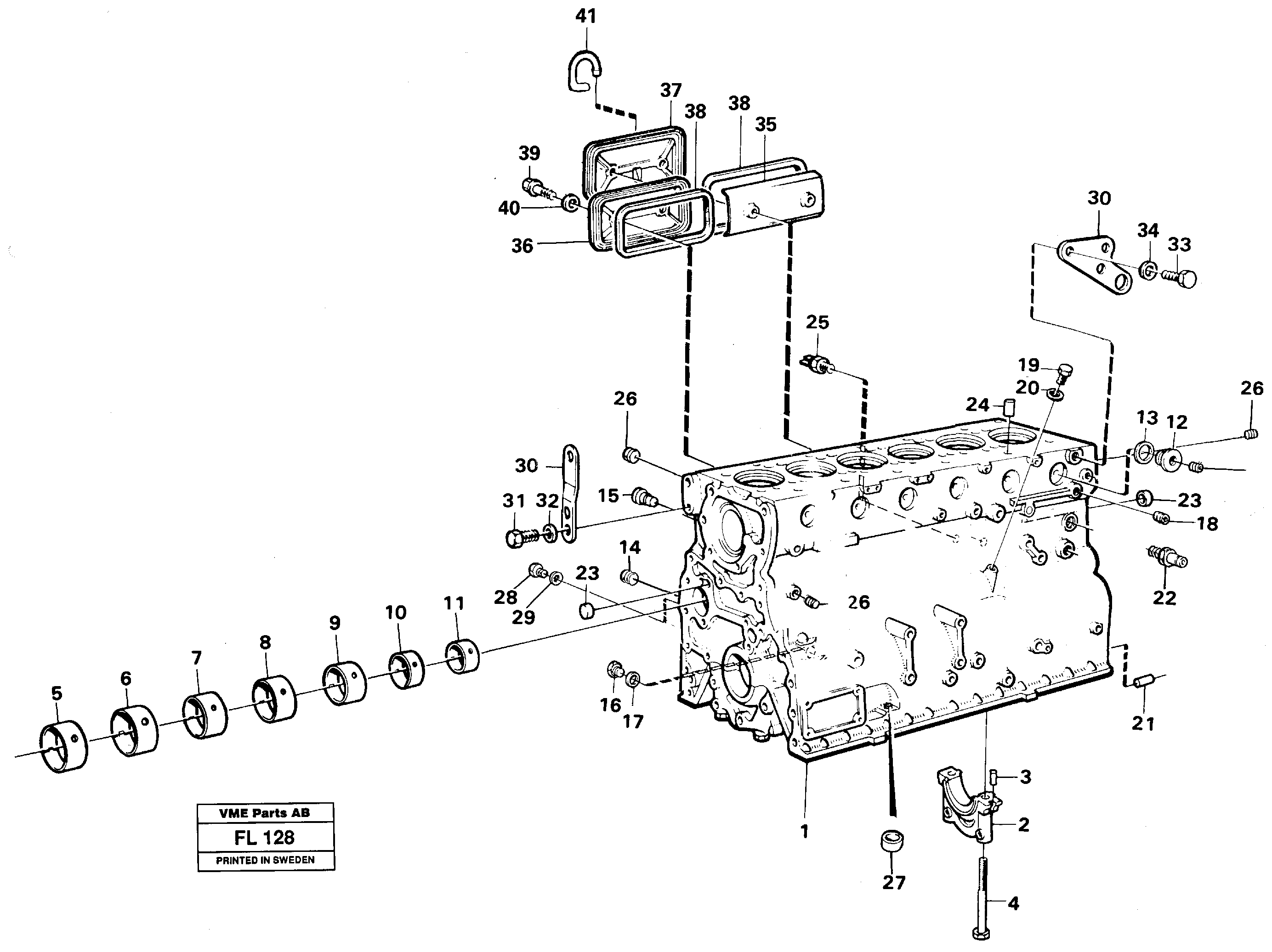 Frame, Centre VOE863169 VOLVO