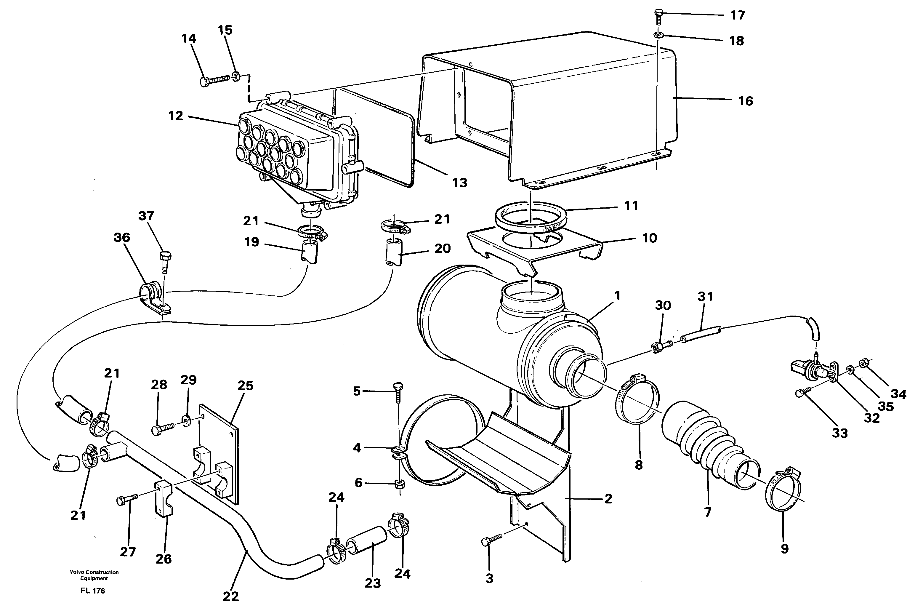 Fuel miser valve VOE14264472 VOLVO