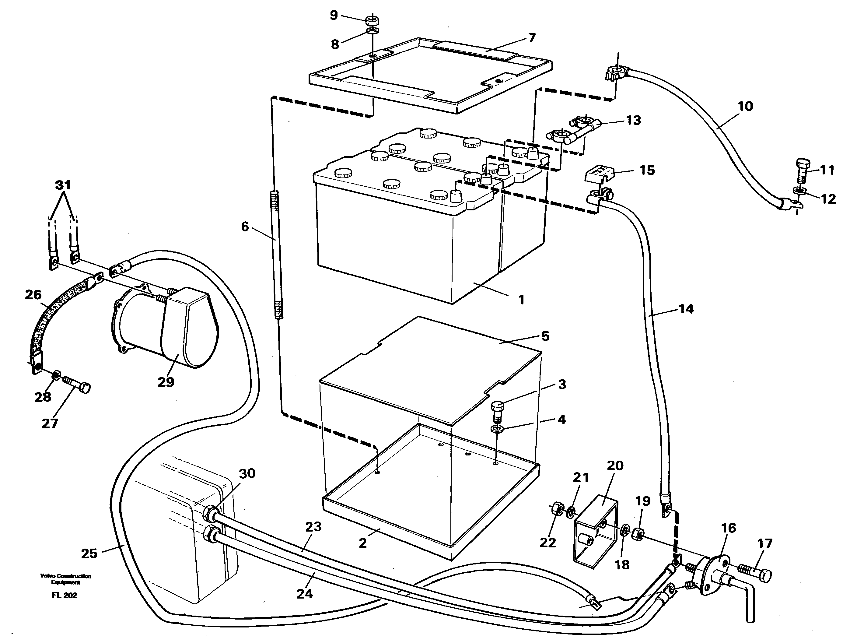 Brush Bearing VOE14342858 VOLVO
