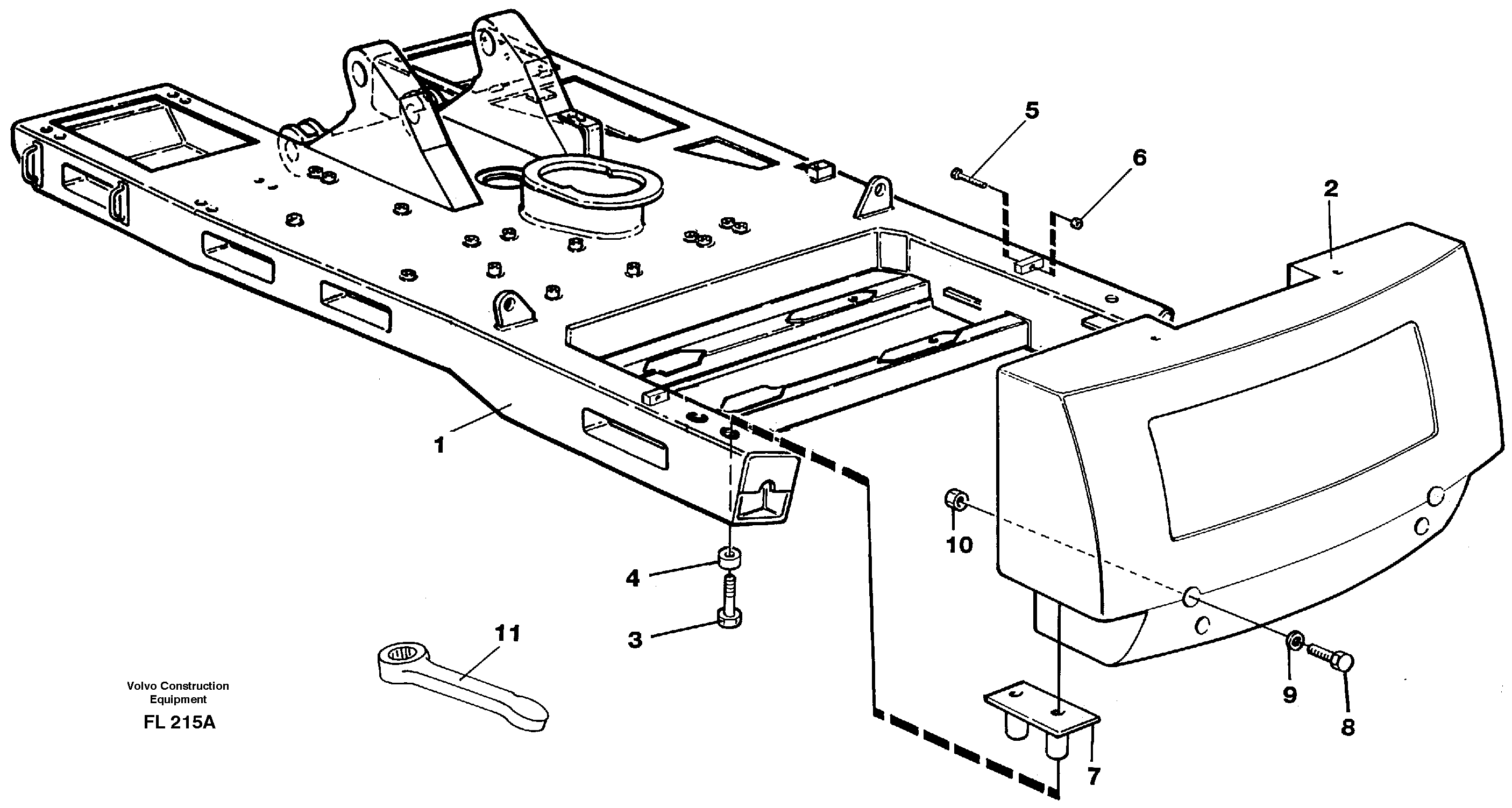 Impact box wrench VOE14340967 VOLVO