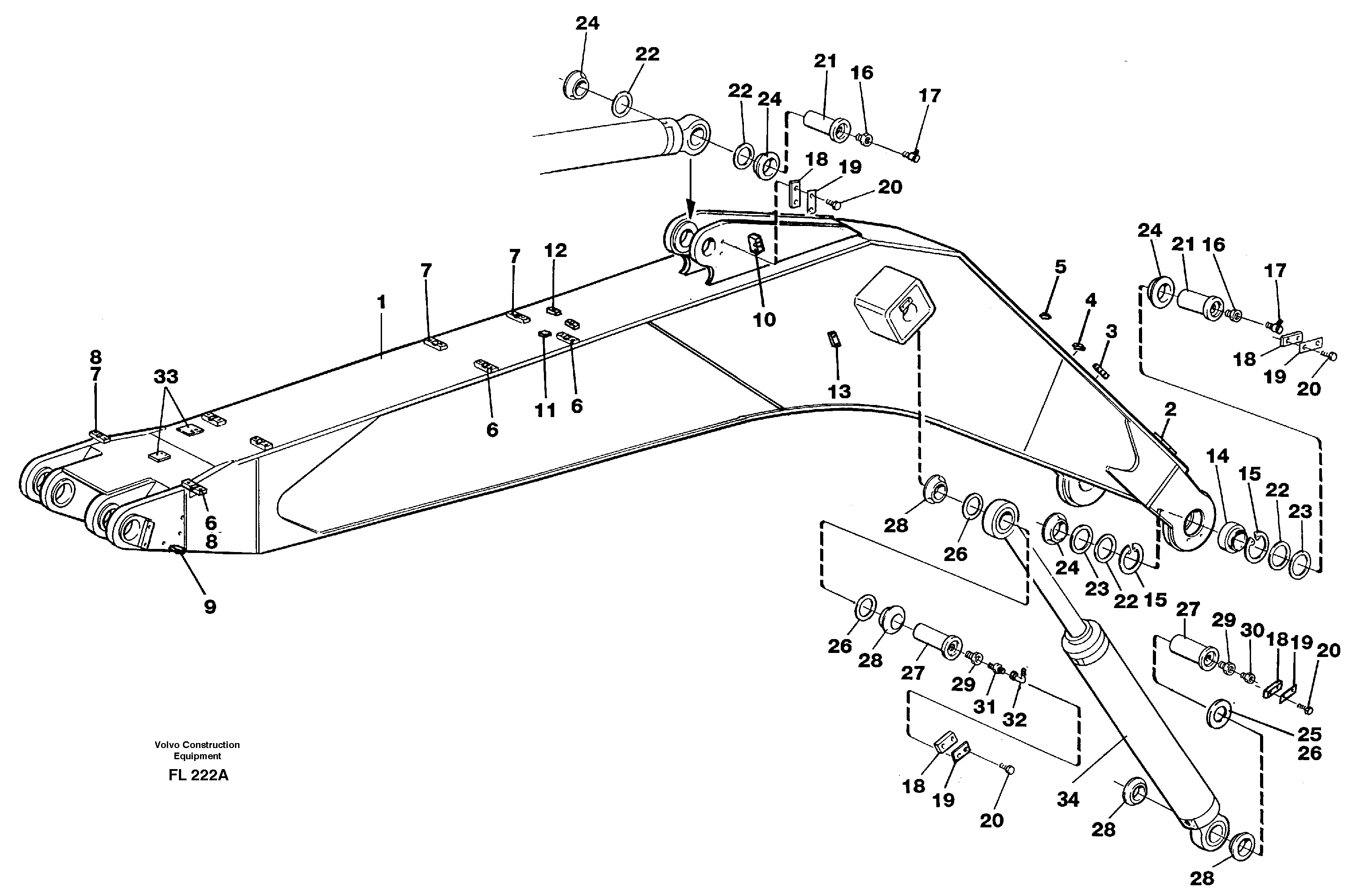 Tube Clamp VOE14085683 VOLVO