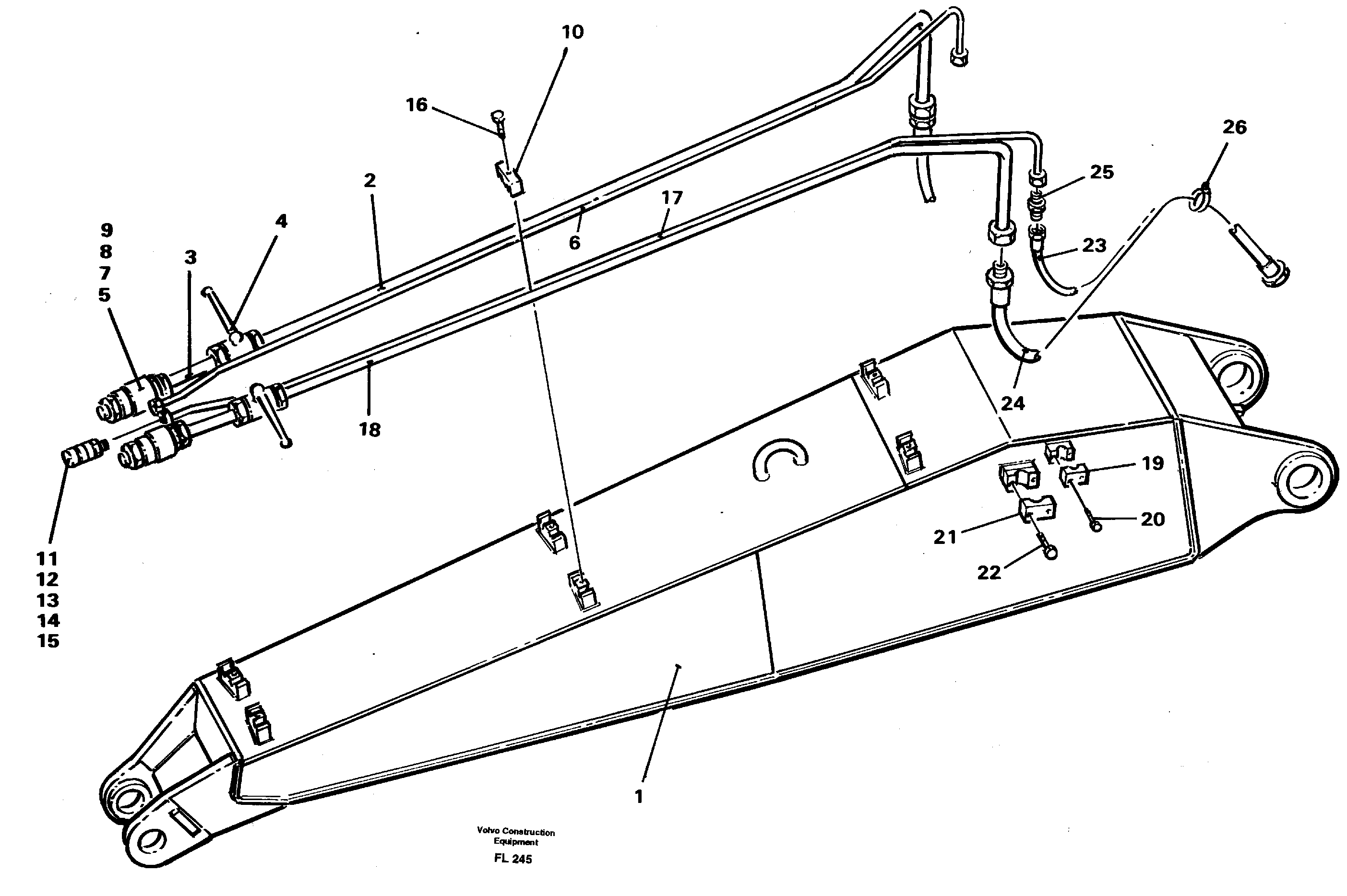 Fuel miser valve VOE14262359 VOLVO