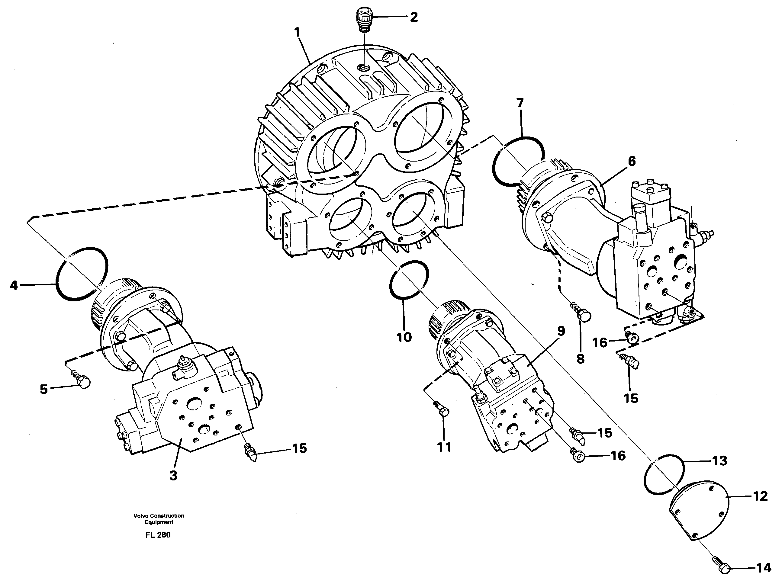 Маслоотражающее кольцо VOE14239988 VOLVO