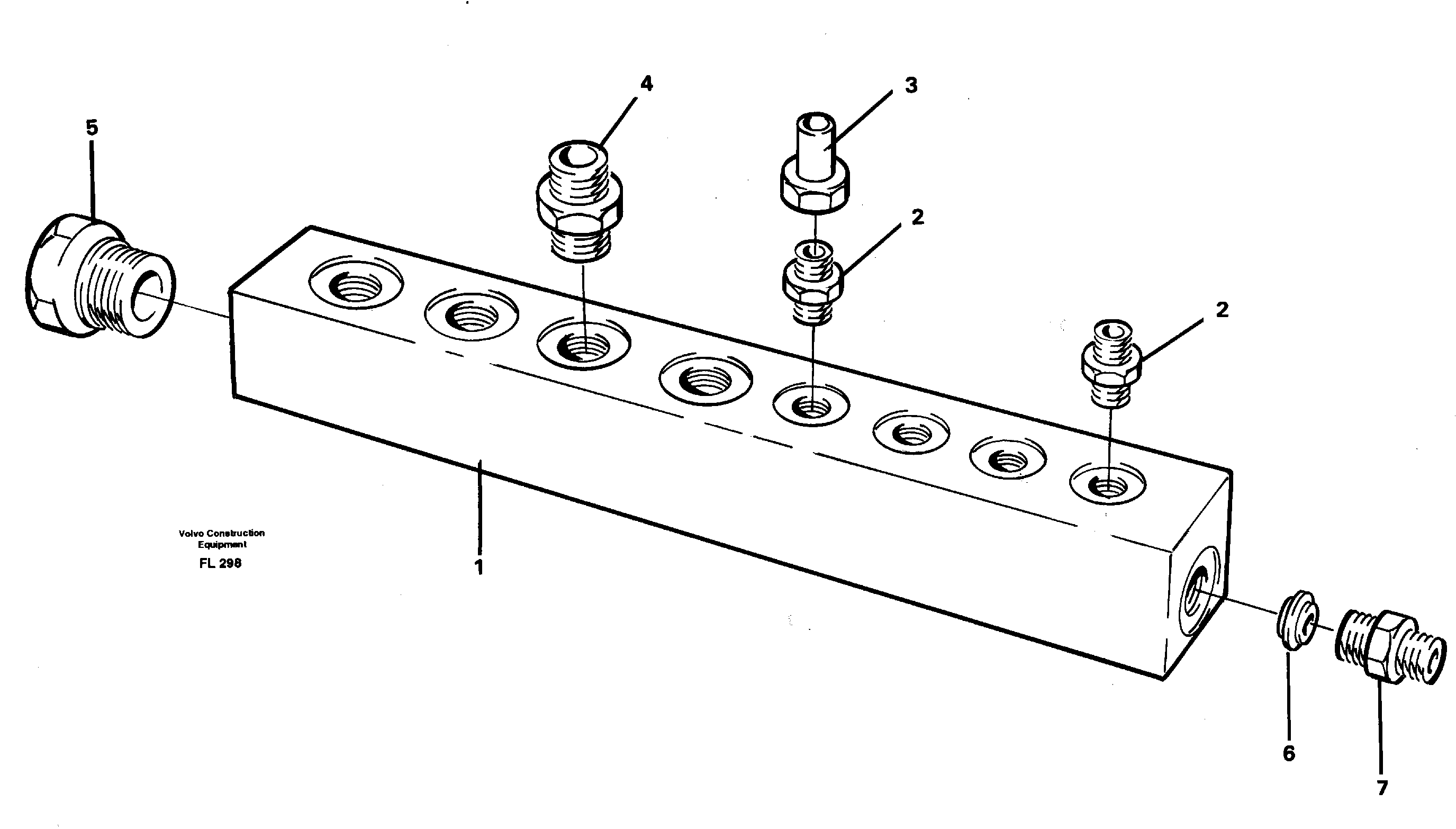 Air Press Gauge VOE14263788 VOLVO