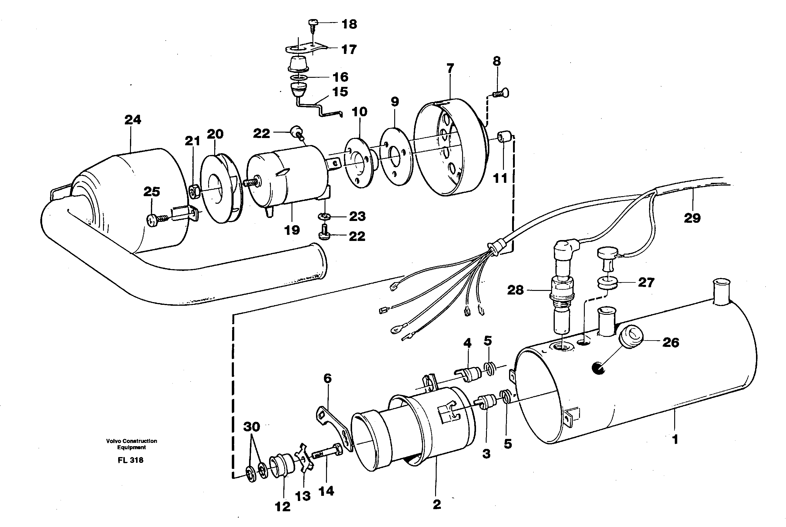 Radio Support VOE11708333 VOLVO