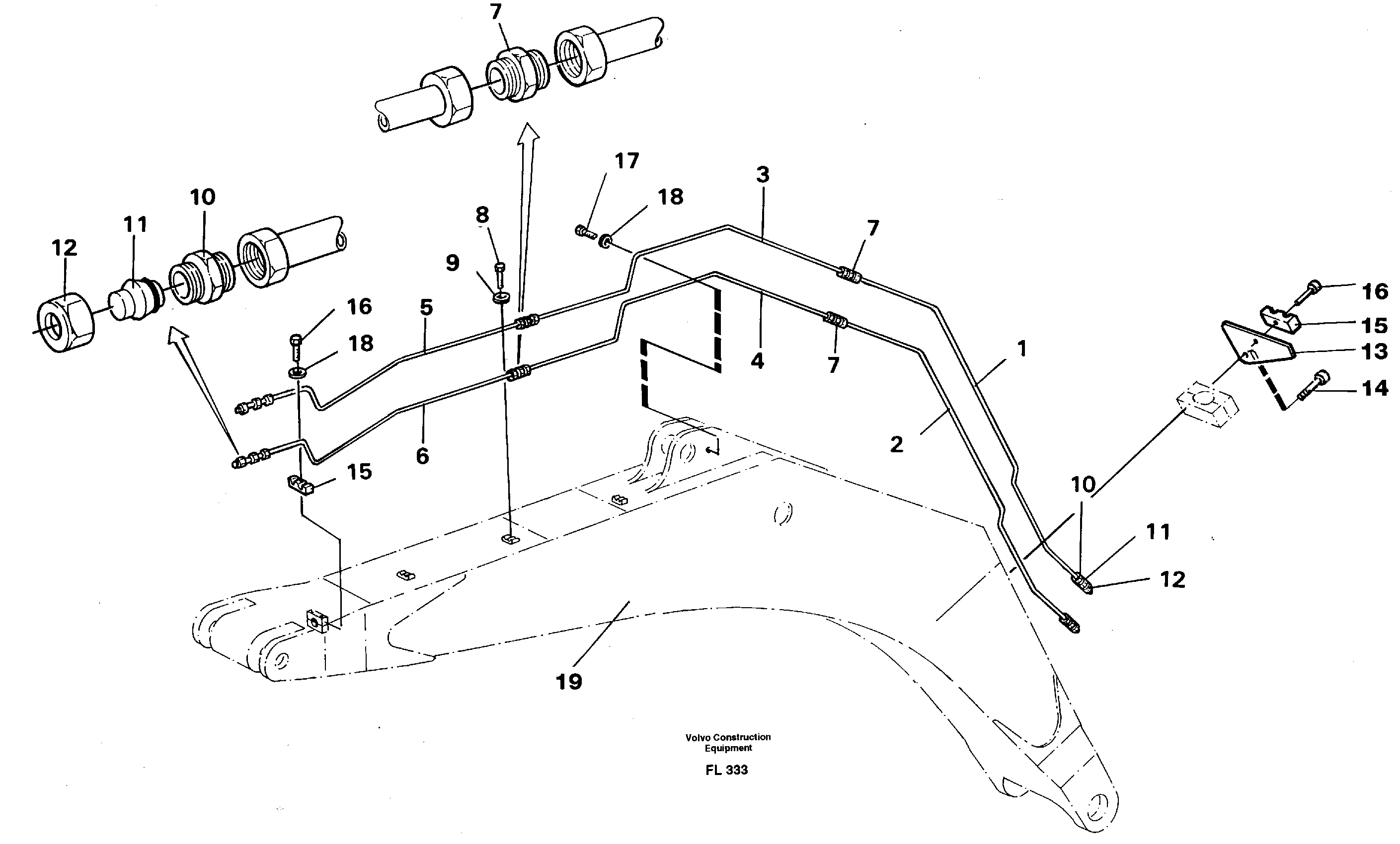 Tube Assembly RM/VOE14242481 VOLVO