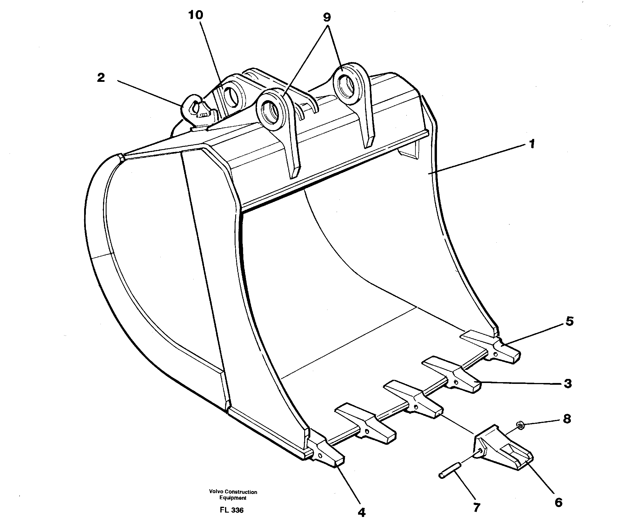 Bucket VOE14262822 VOLVO