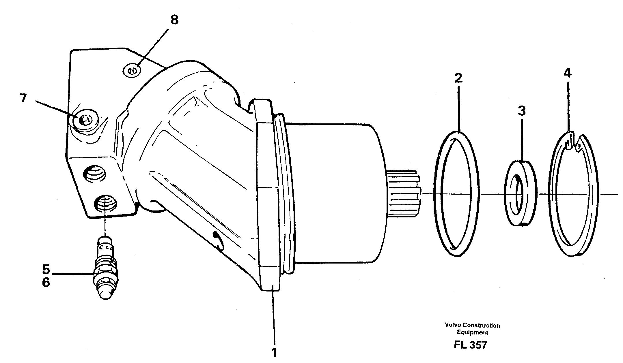 Tube Plug VOE11702193 VOLVO