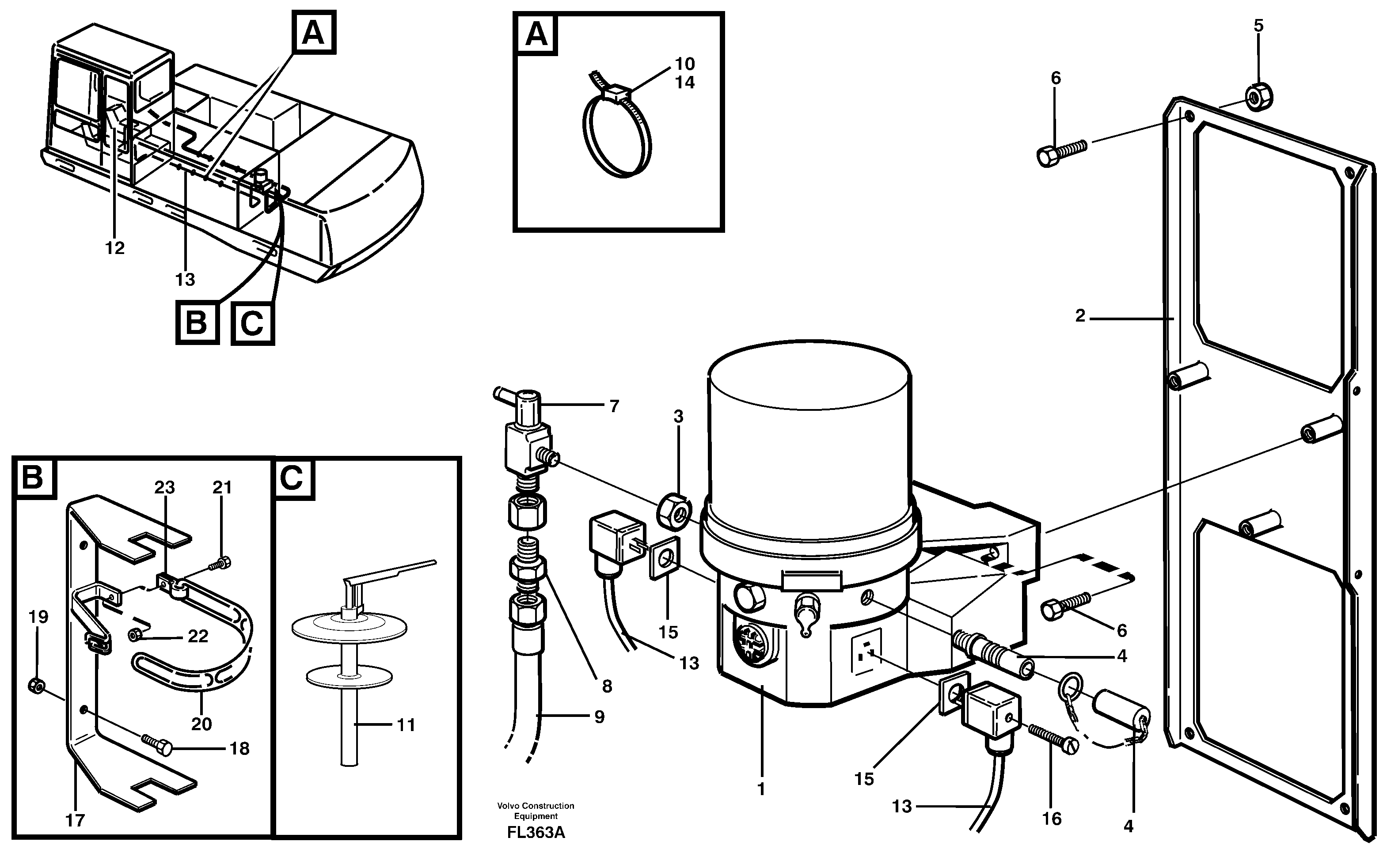Adapter VOE14267775 VOLVO