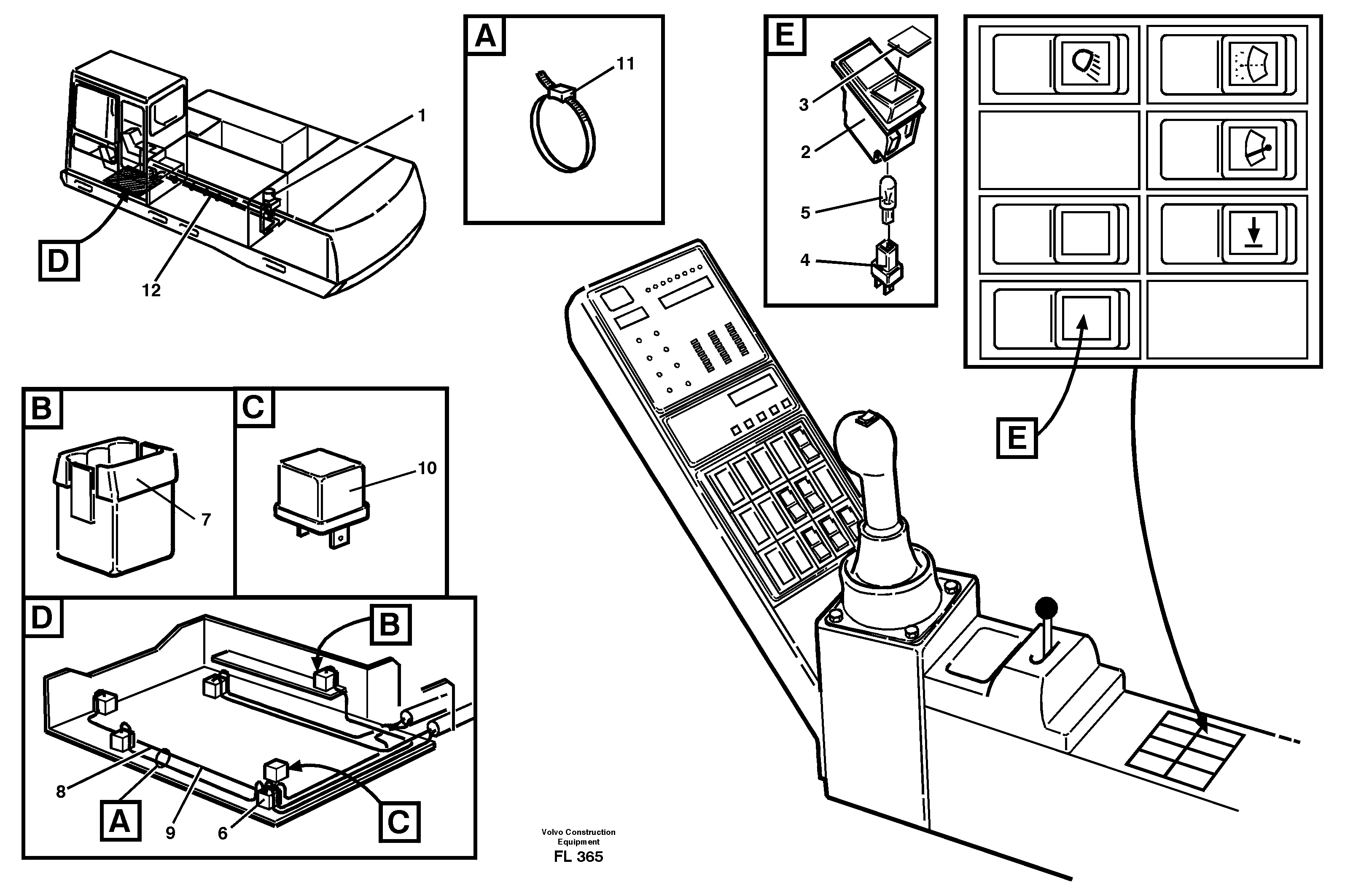 Radio Support VOE14250972 VOLVO