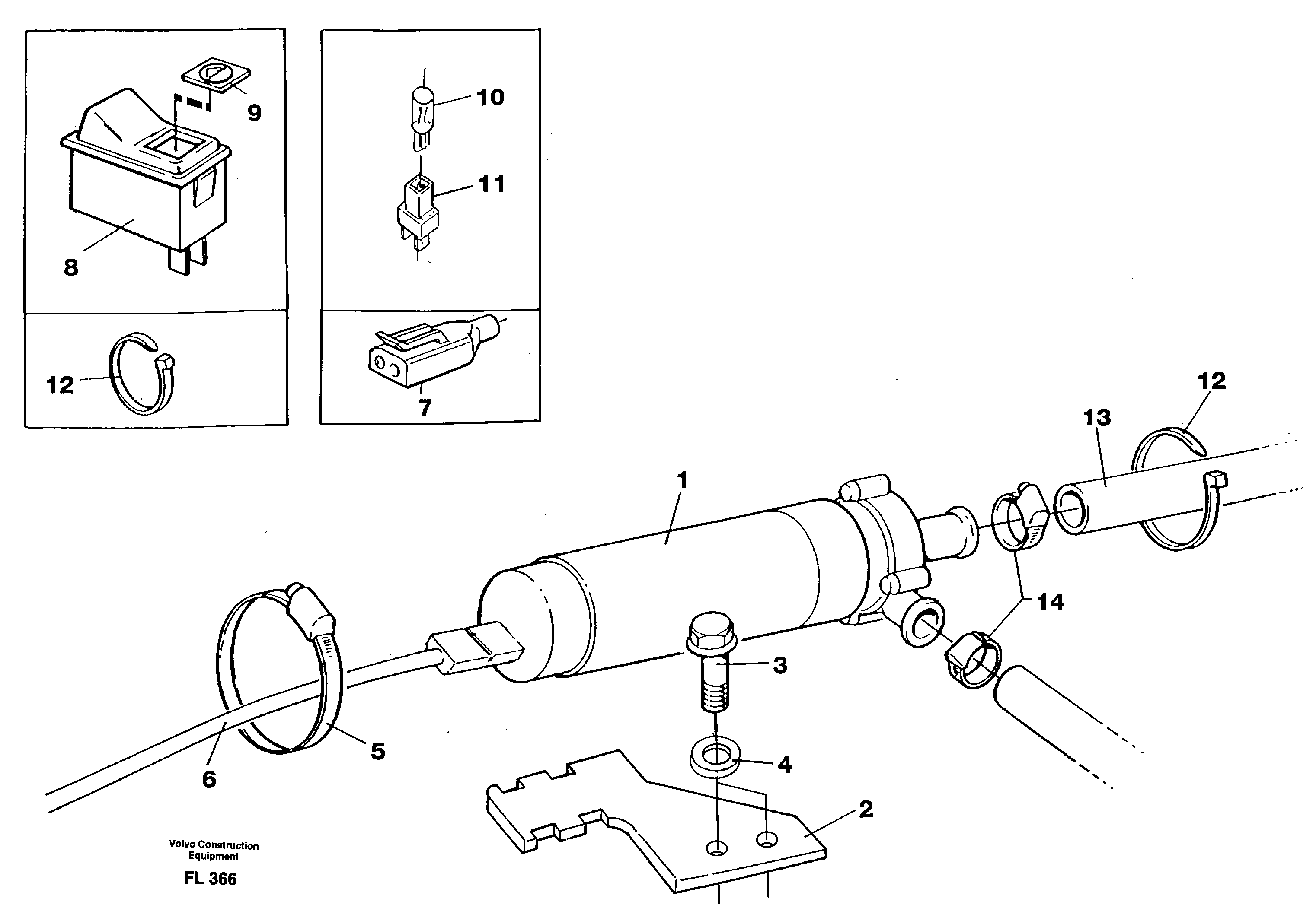 Connector Kit VOE14340725 VOLVO