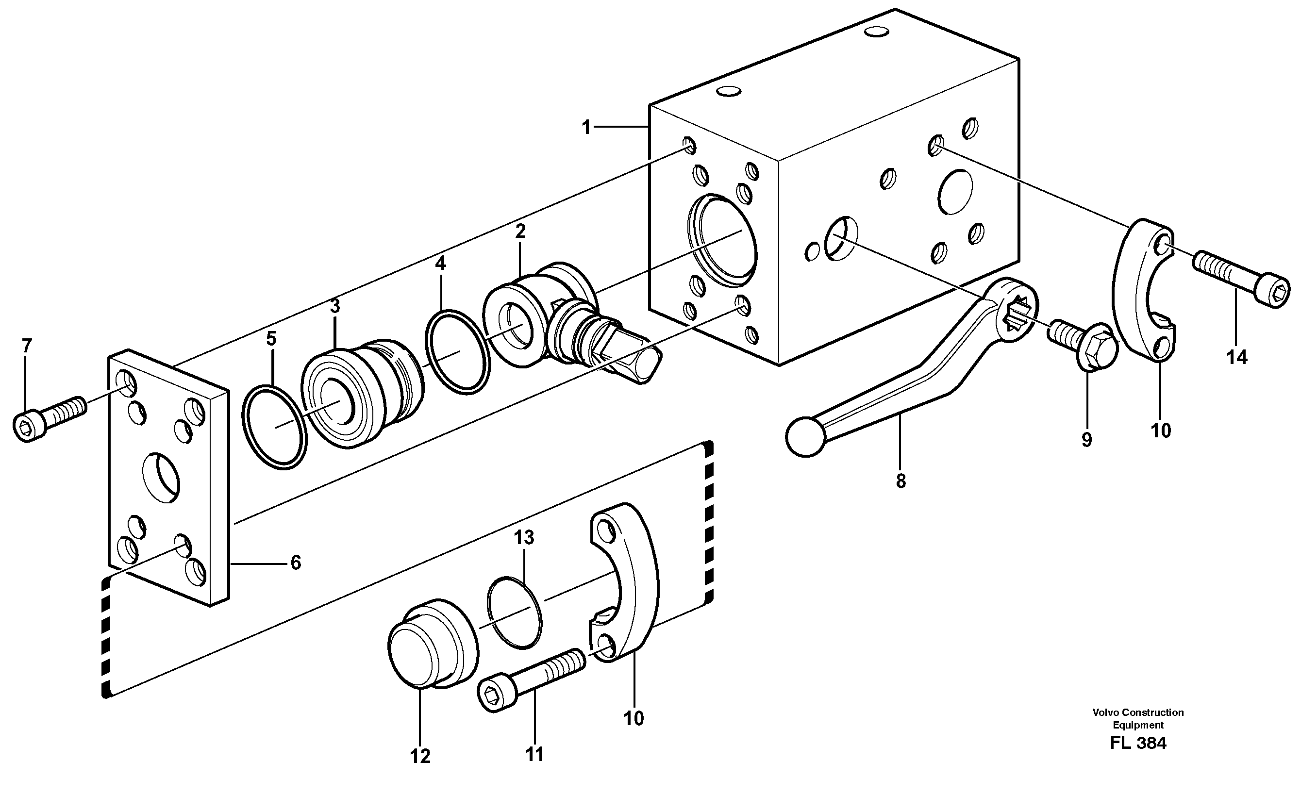 For upper engine part RM/VOE14340988 VOLVO