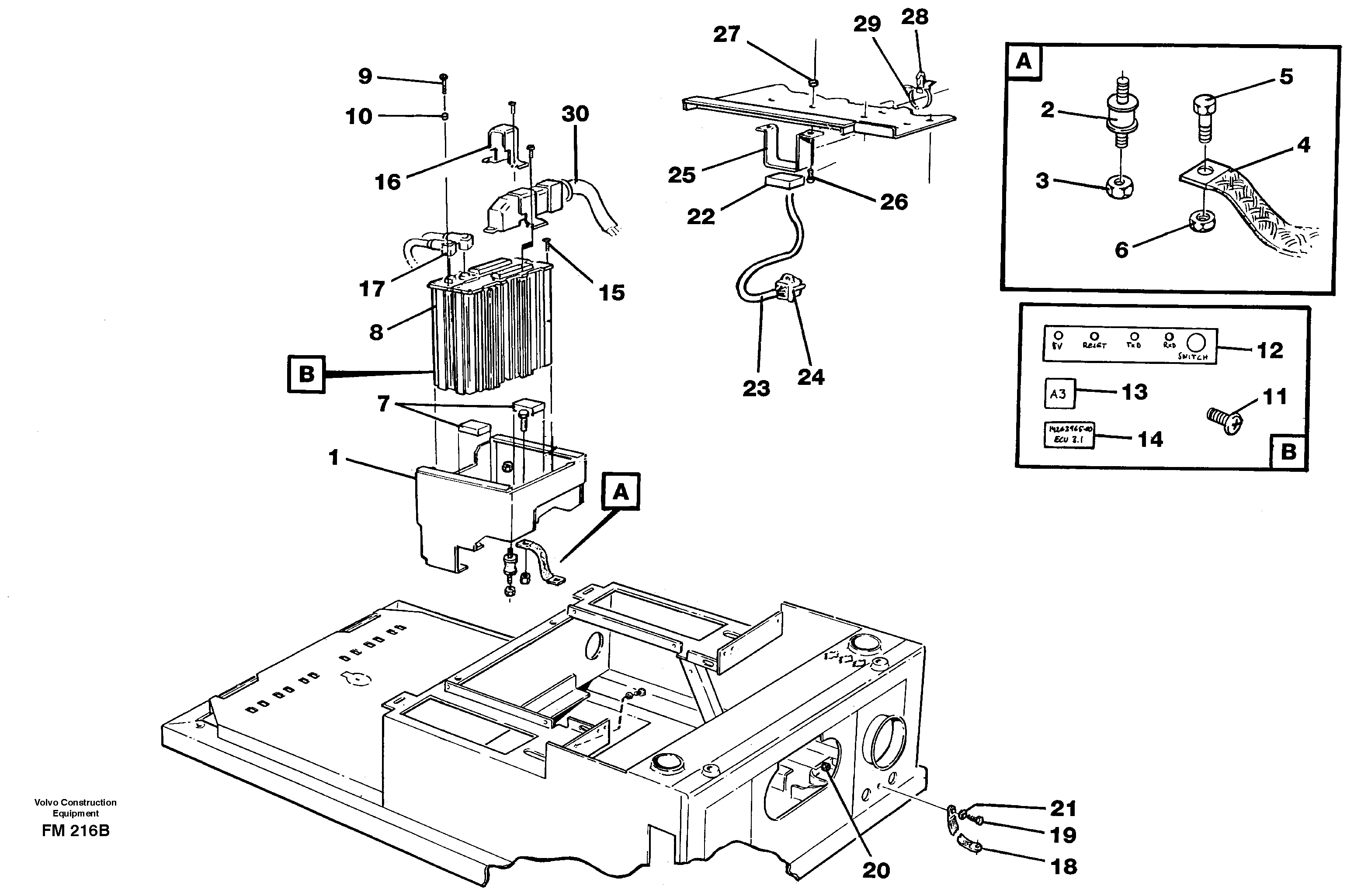 Cable harness VOE14341545 VOLVO