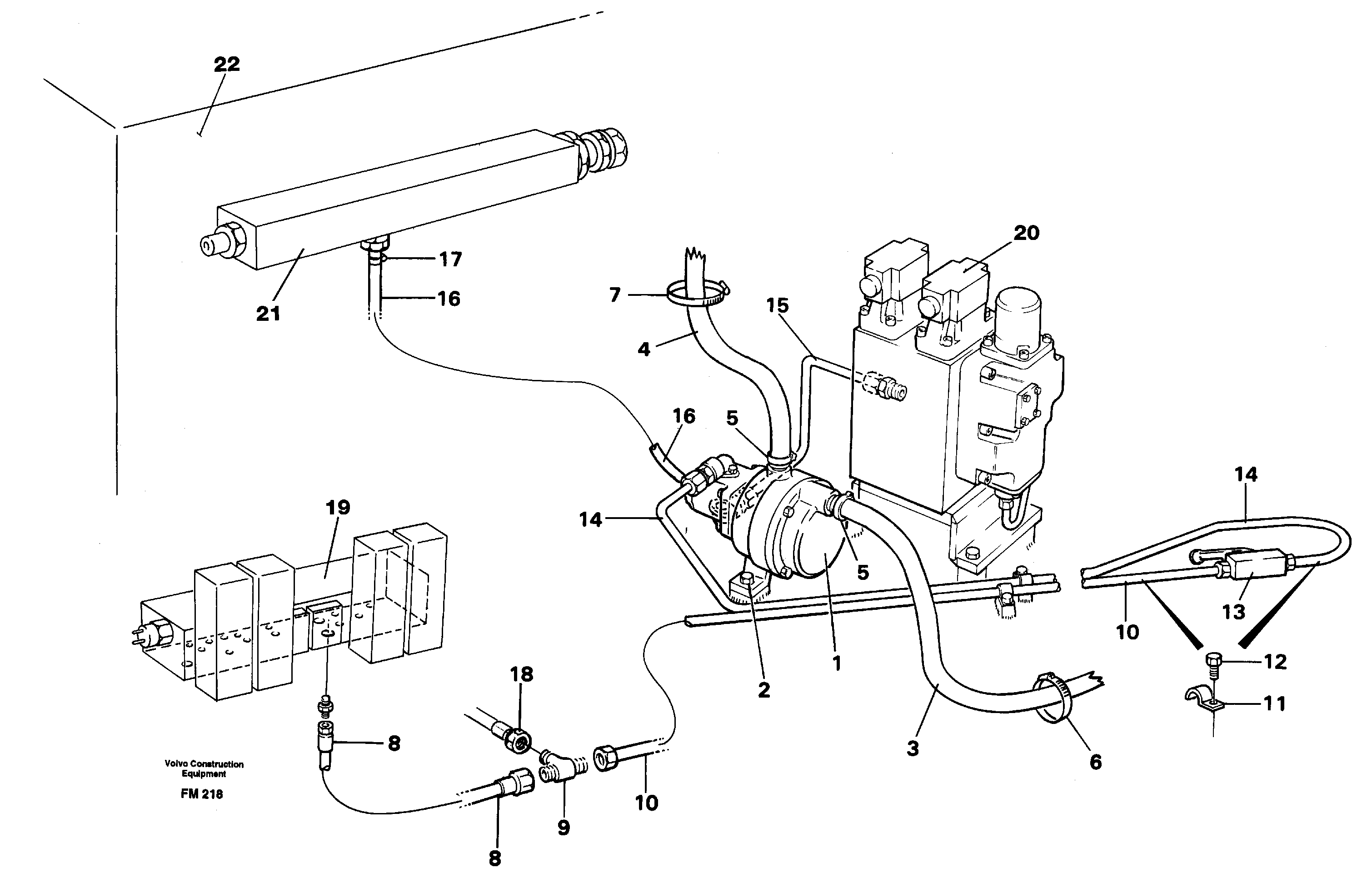 Tube Assembly VOE14266055 VOLVO