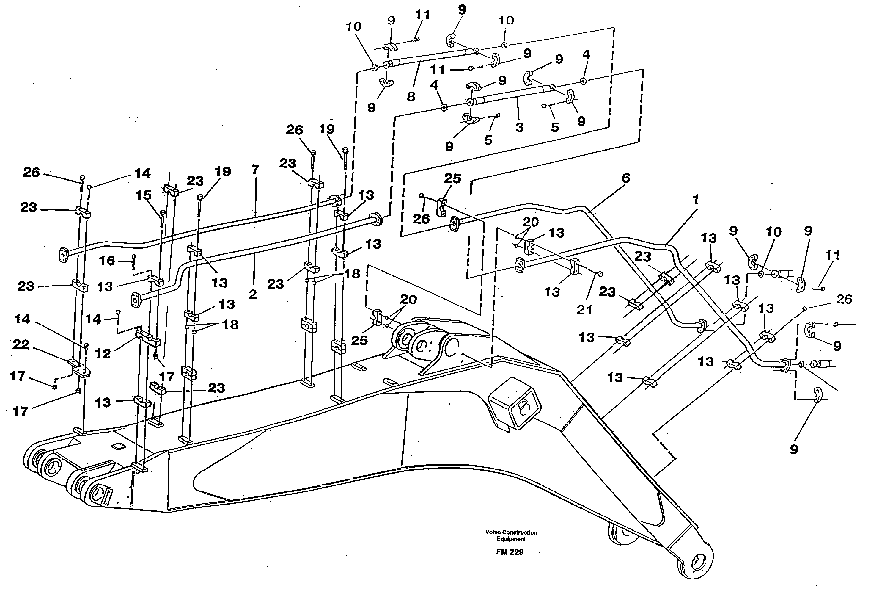 Tube Assembly RM/VOE14264709 VOLVO
