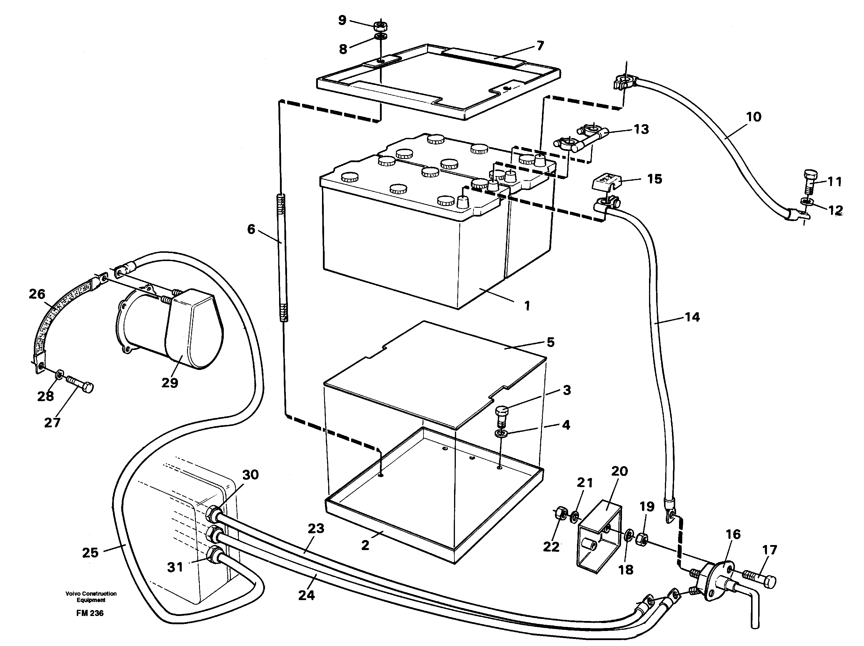 Brush Bearing VOE14342859 VOLVO