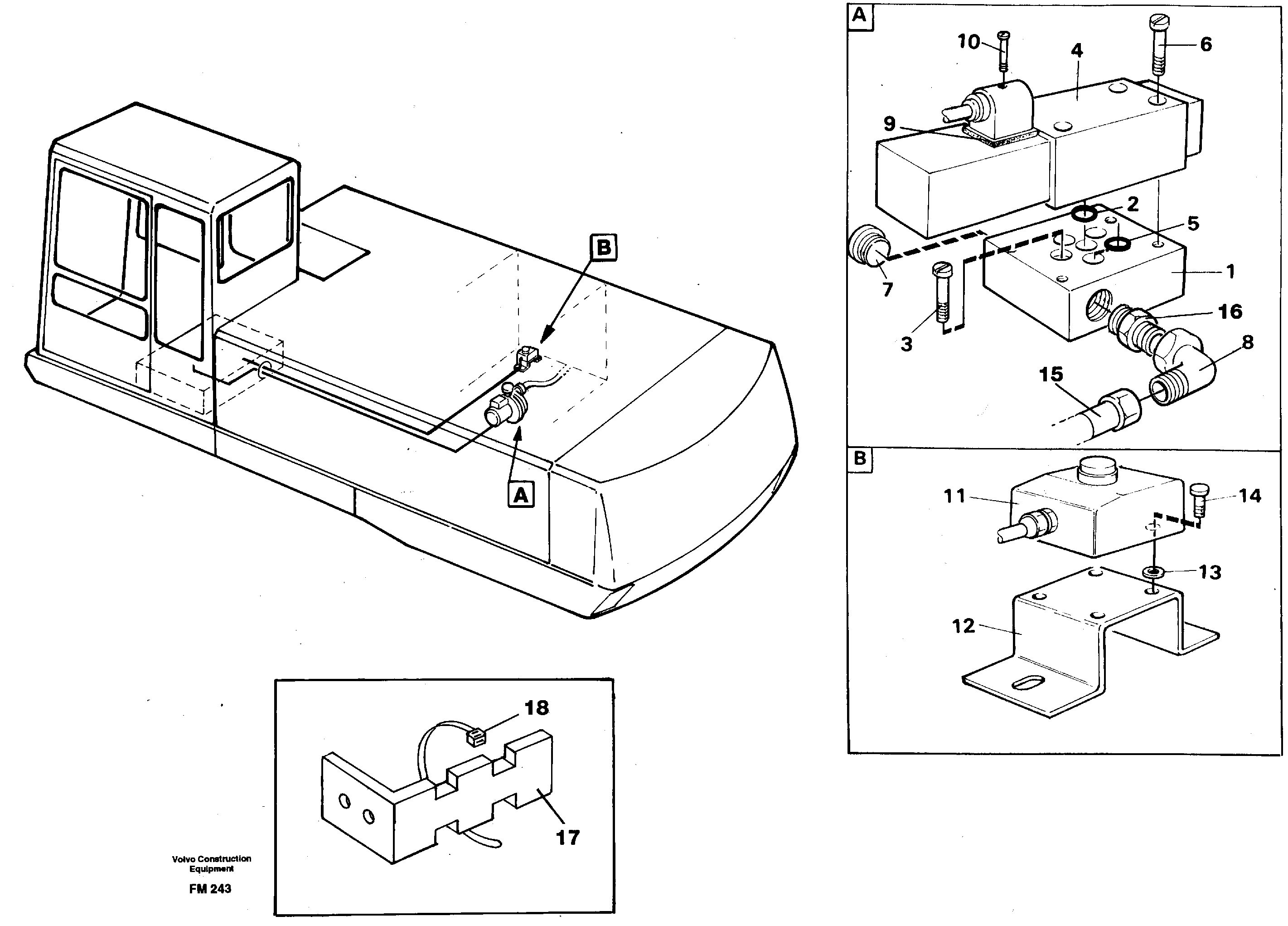 Cover, compressor VOE14266188 VOLVO