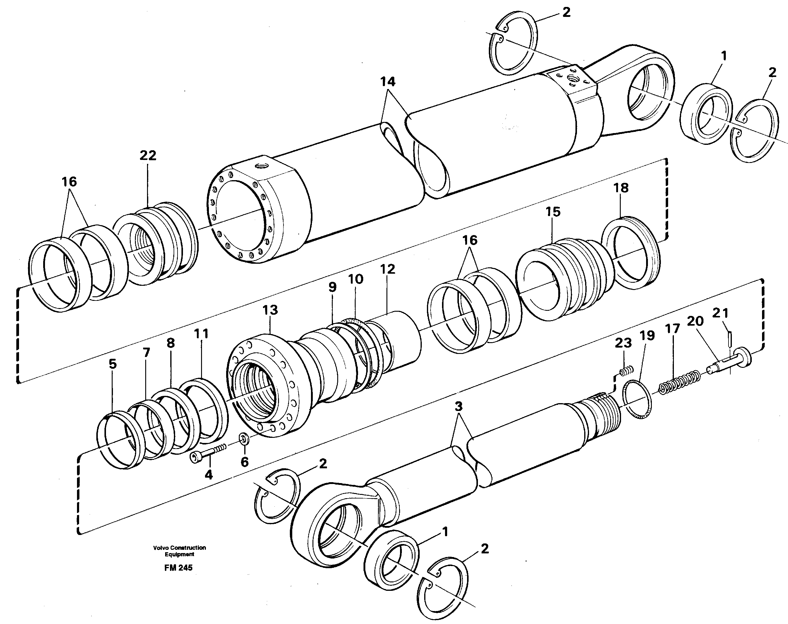 Oil Tap VOE14344703 VOLVO