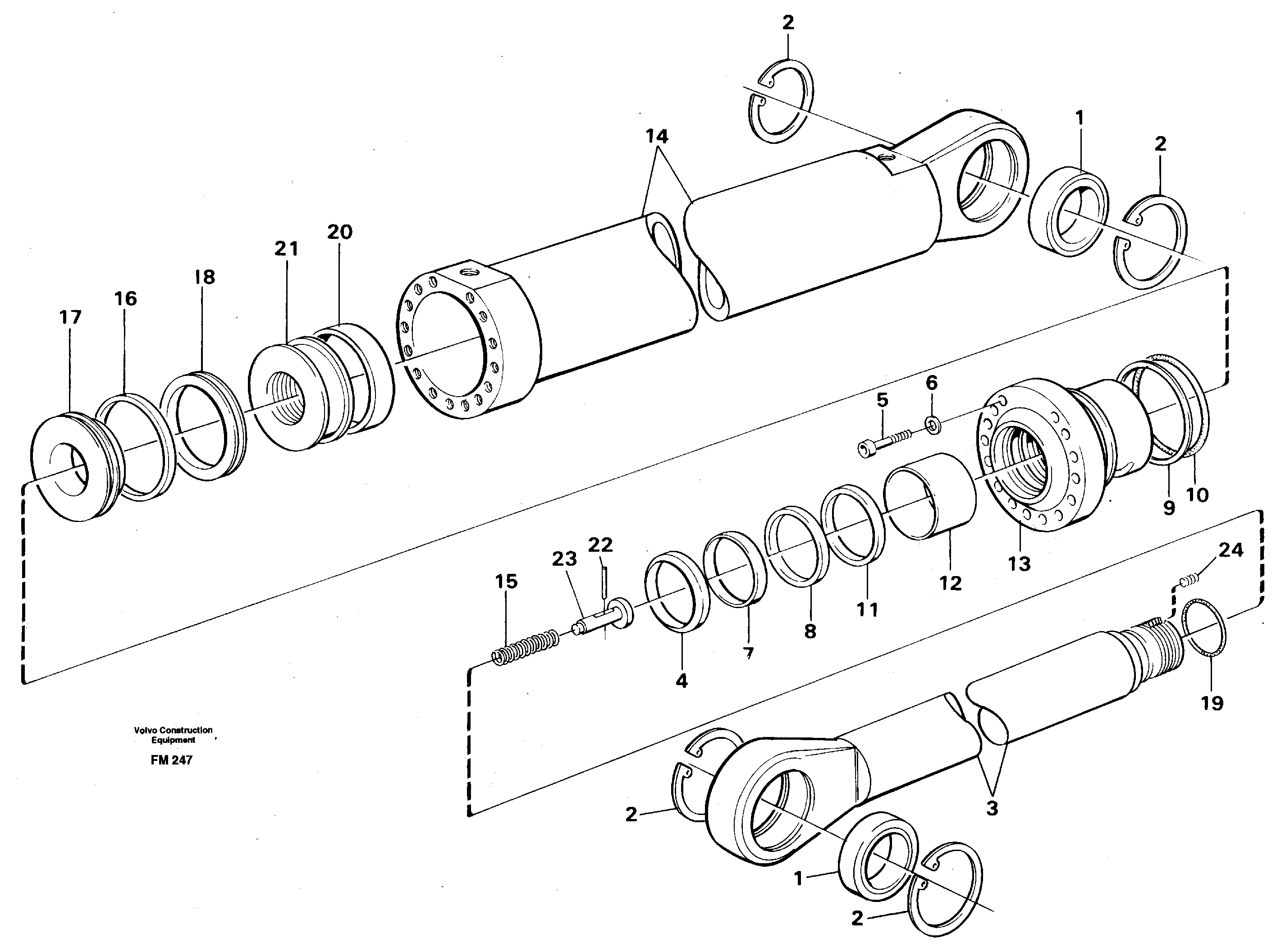 Oil Tap VOE14344705 VOLVO