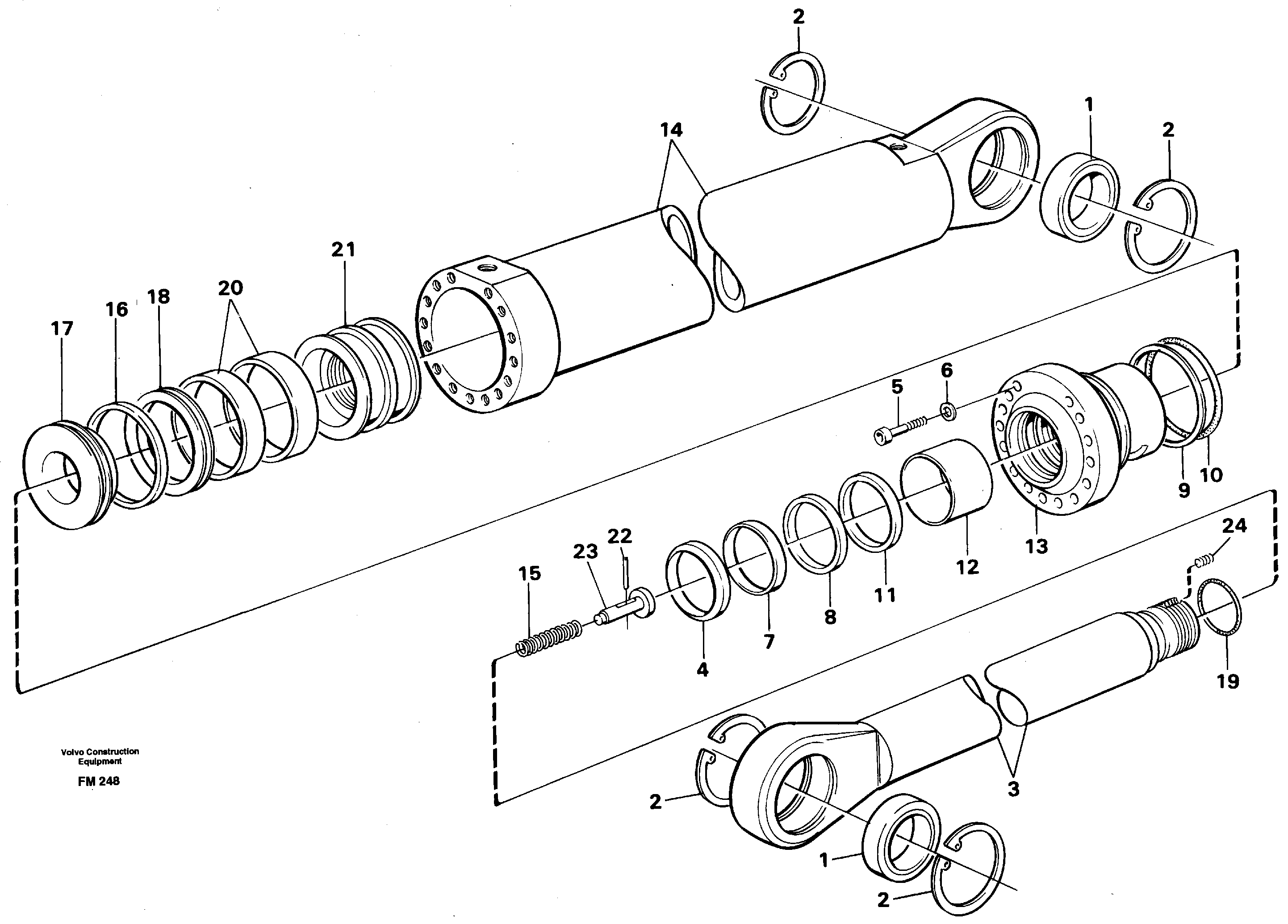 Guide ring VOE14036343 VOLVO