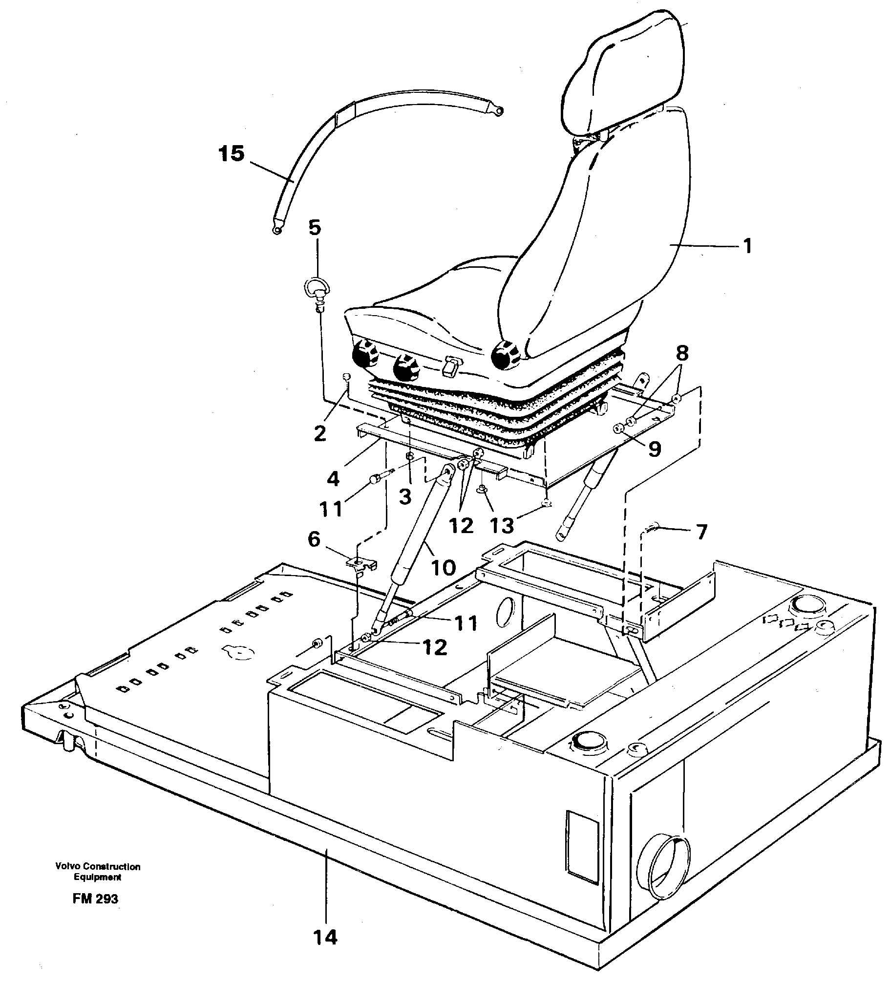 Hip Belt VOE14266053 VOLVO