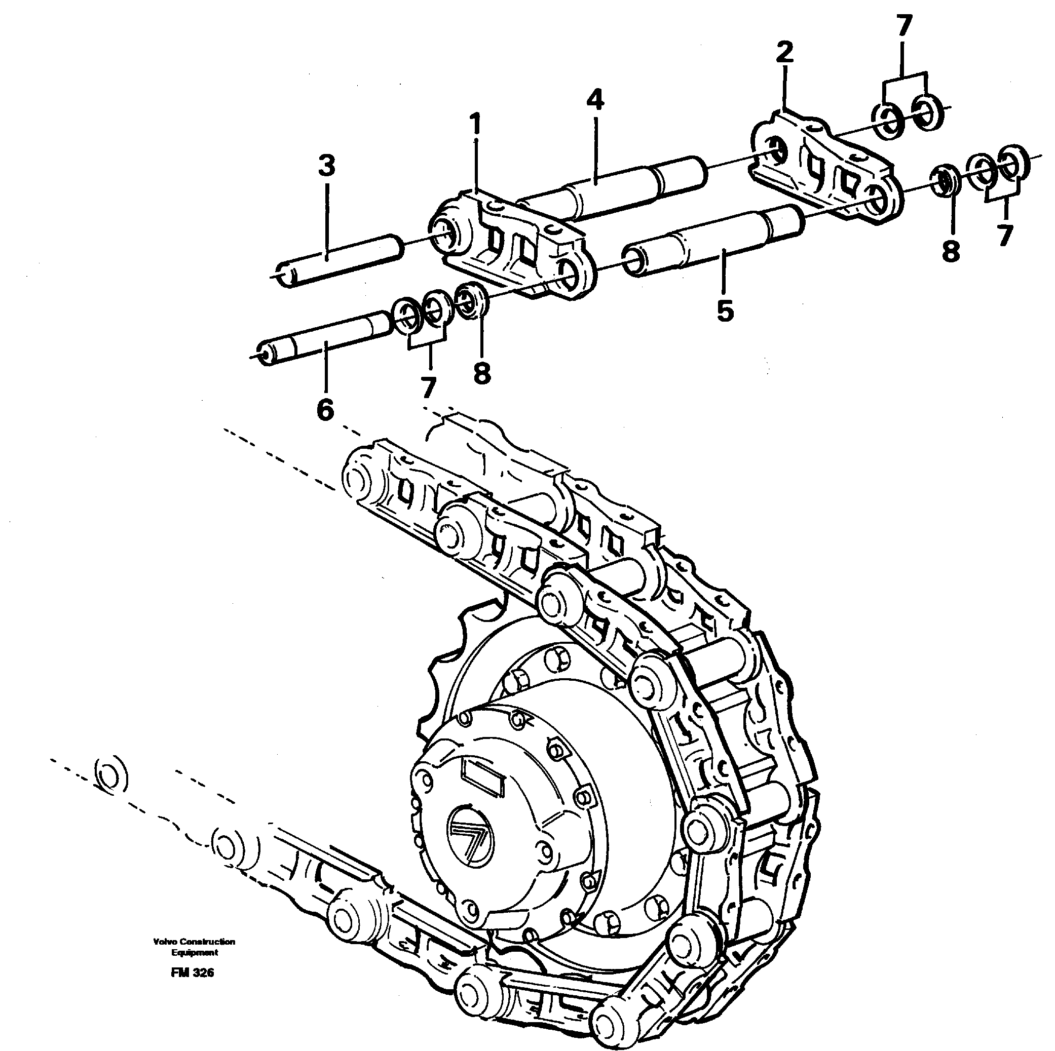 1-link Set VOE11701002 VOLVO