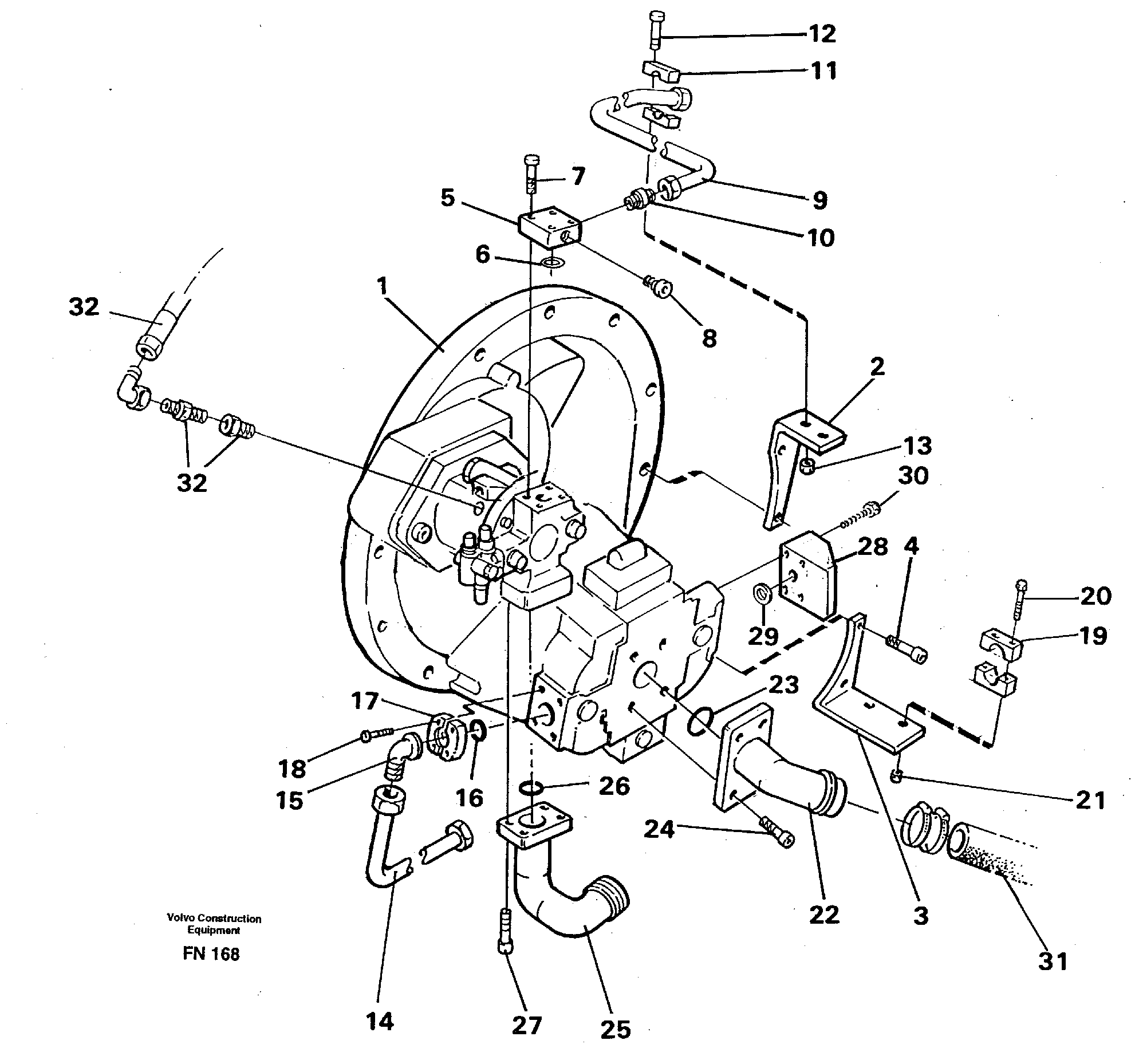 Tube Assembly VOE14267484 VOLVO