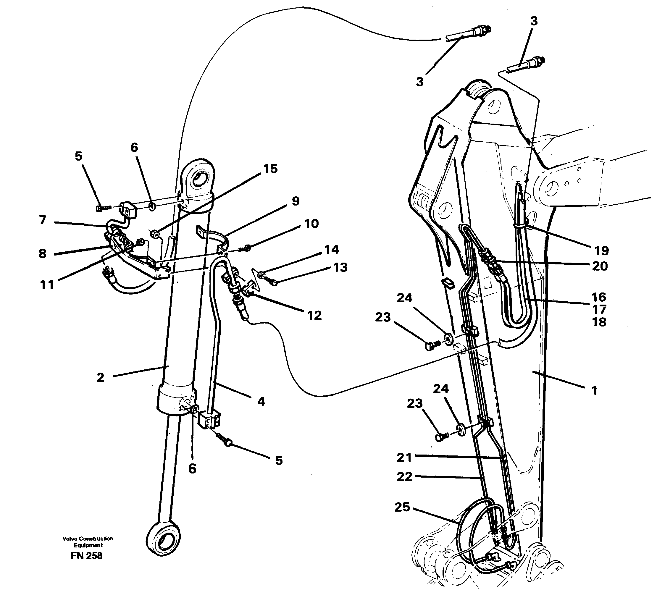Tube Assembly VOE14238258 VOLVO