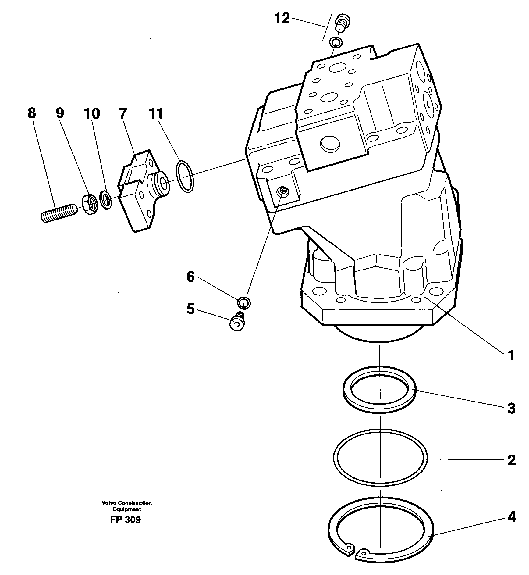 Opr Cylinder VOE14268109 VOLVO