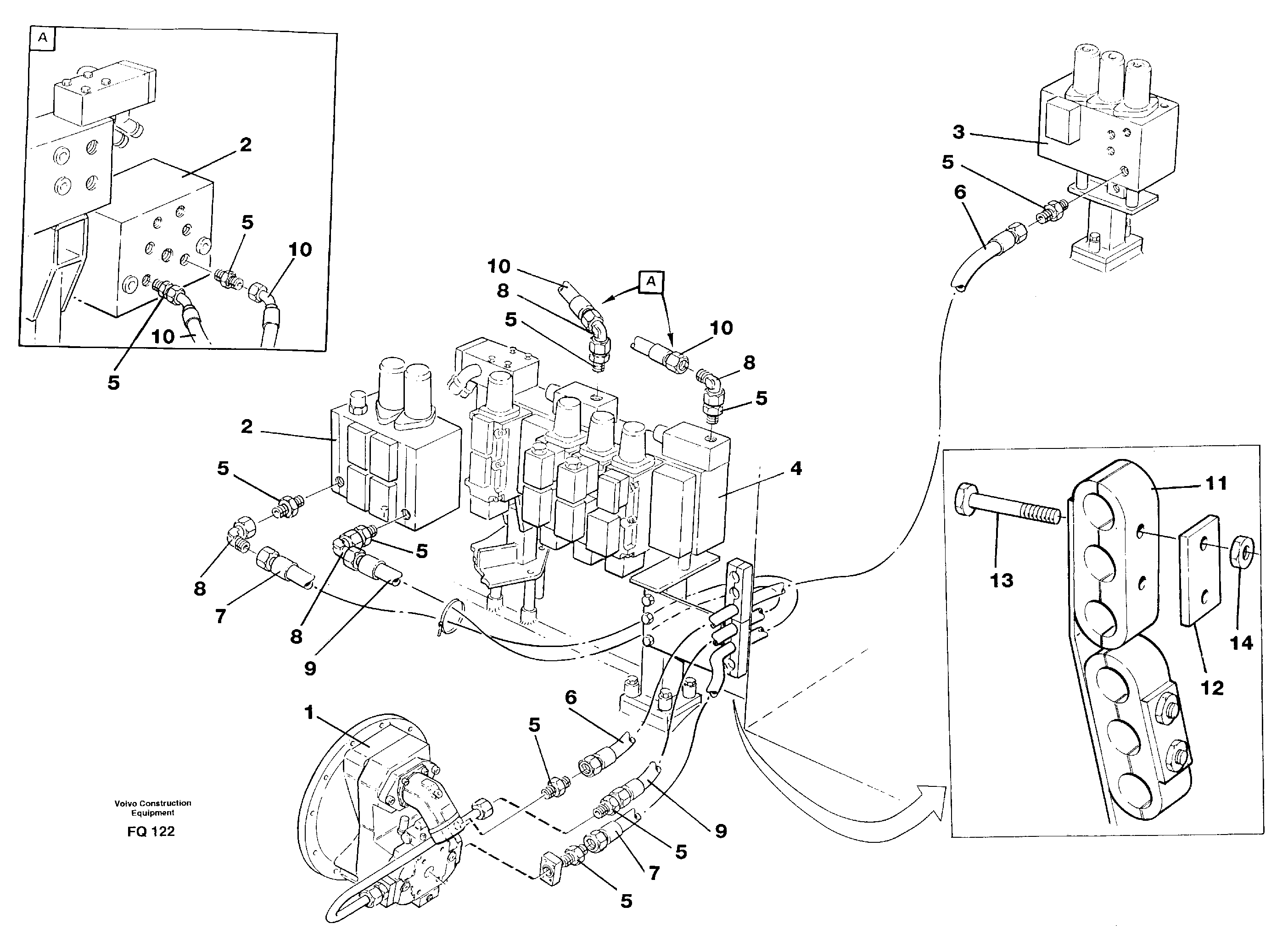 Cover, compressor VOE14251445 VOLVO