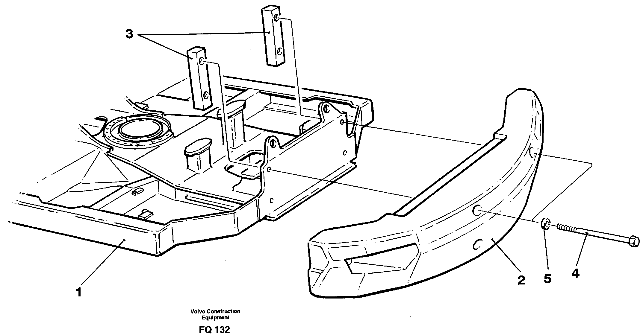 Upper Section Frame VOE14259288 VOLVO