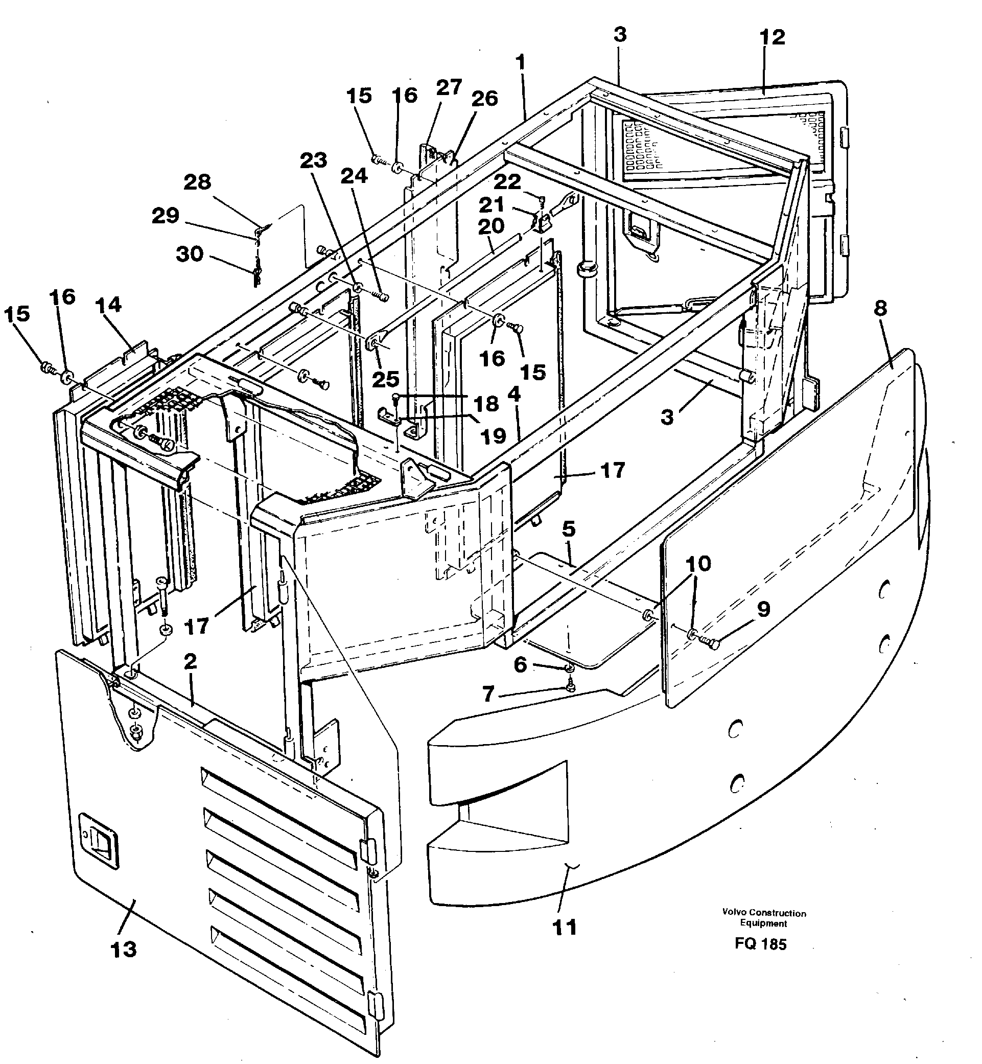 Insulation VOE14280205 VOLVO