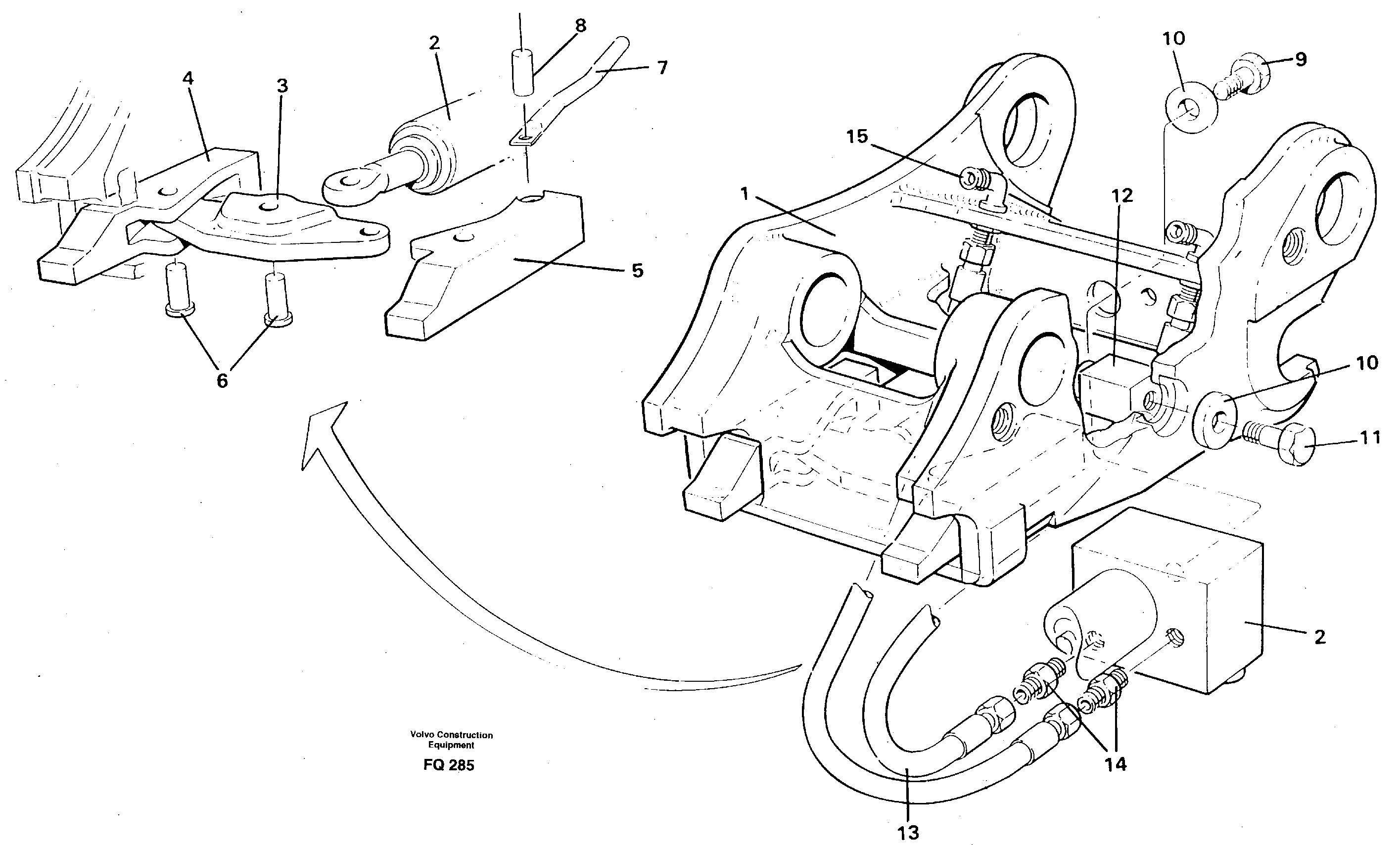 Press.limiting valve VOE14258593 VOLVO