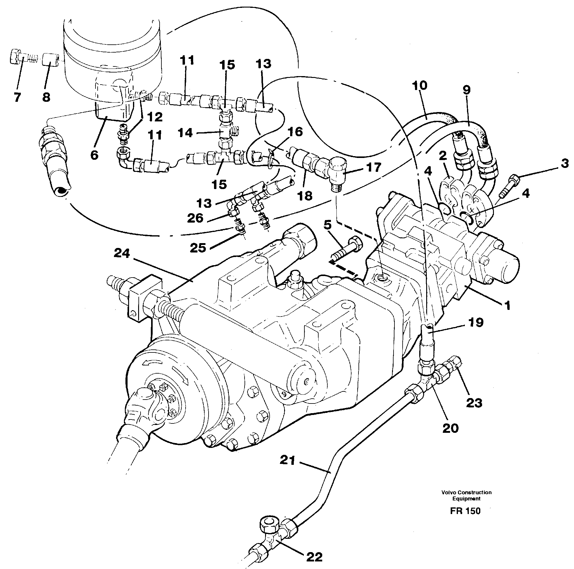 Opr Cylinder VOE14216042 VOLVO