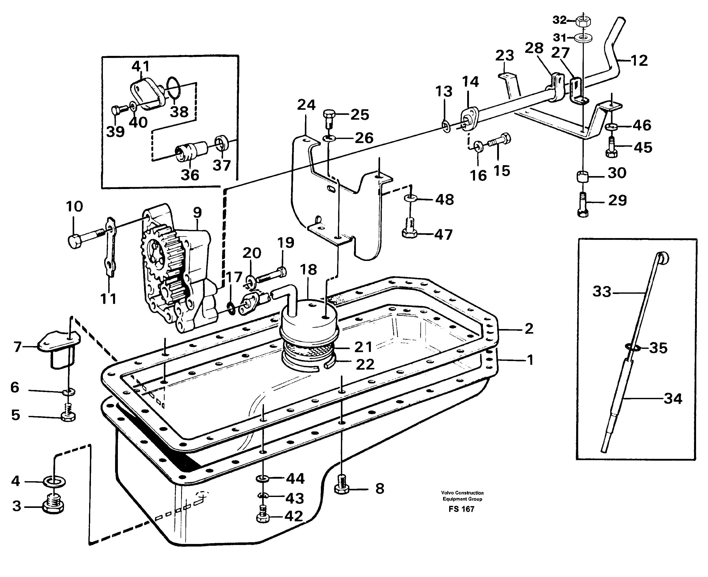 Oil Pan VOE862014 VOLVO