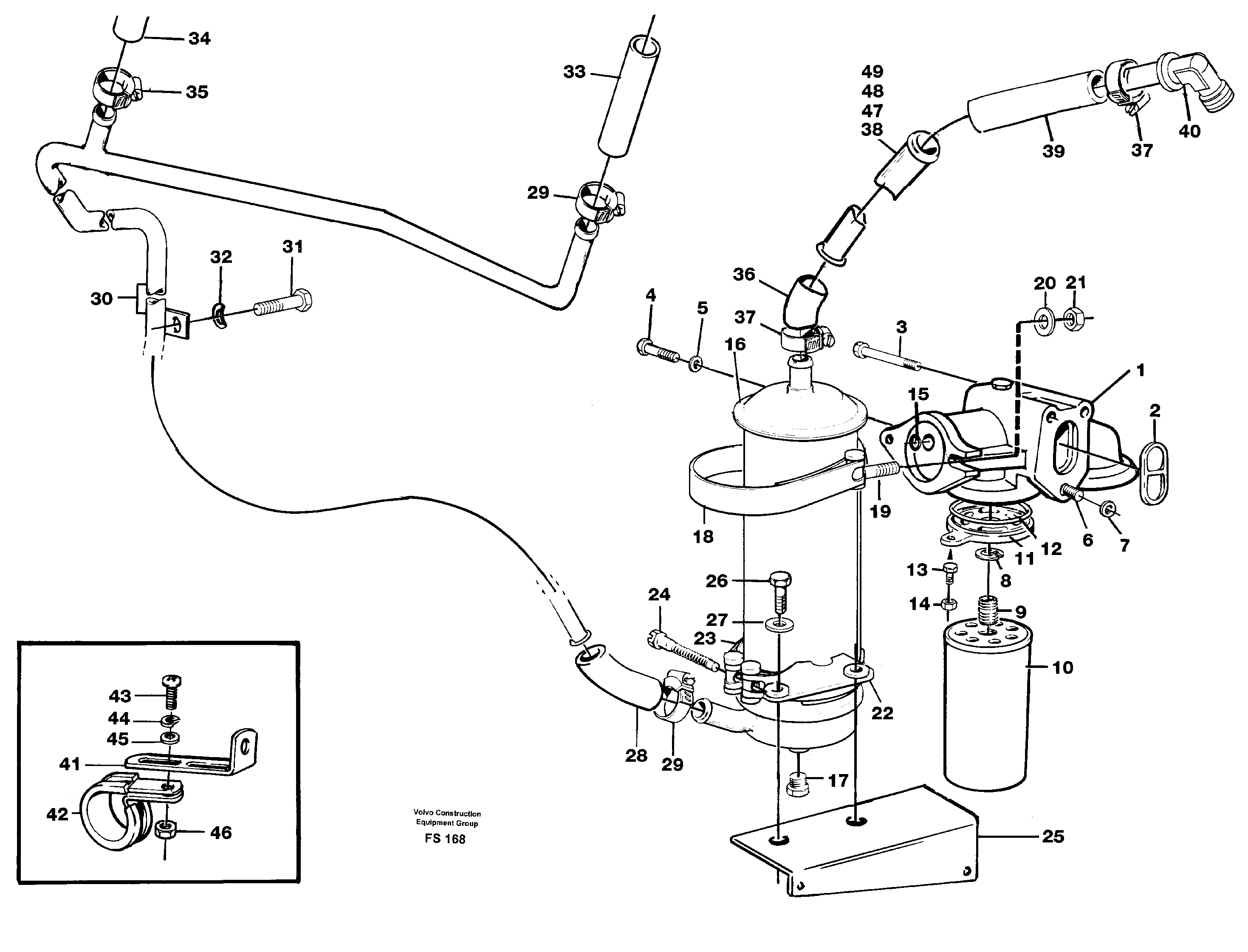 Hose clamp VOE945754 VOLVO