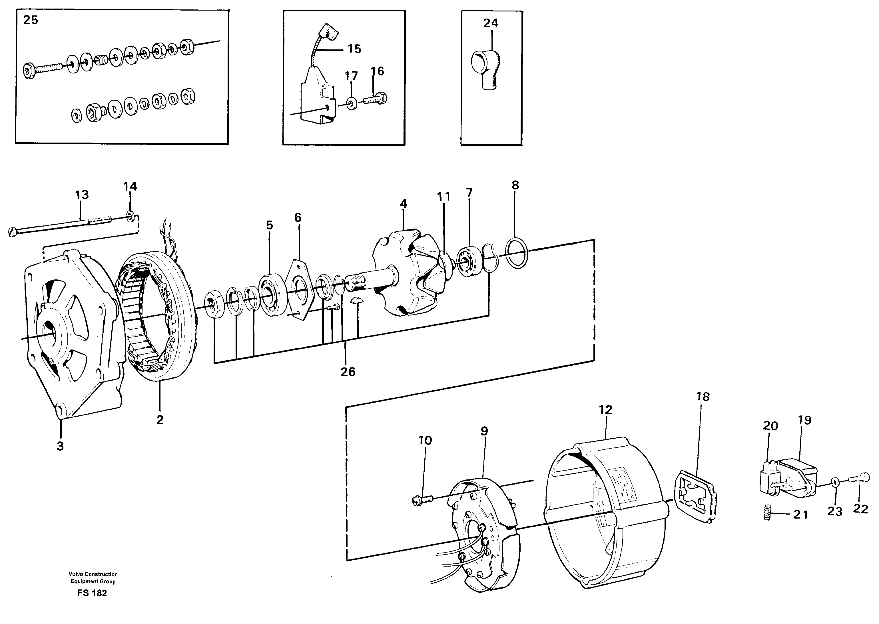 Mounting kit VOE273573 VOLVO