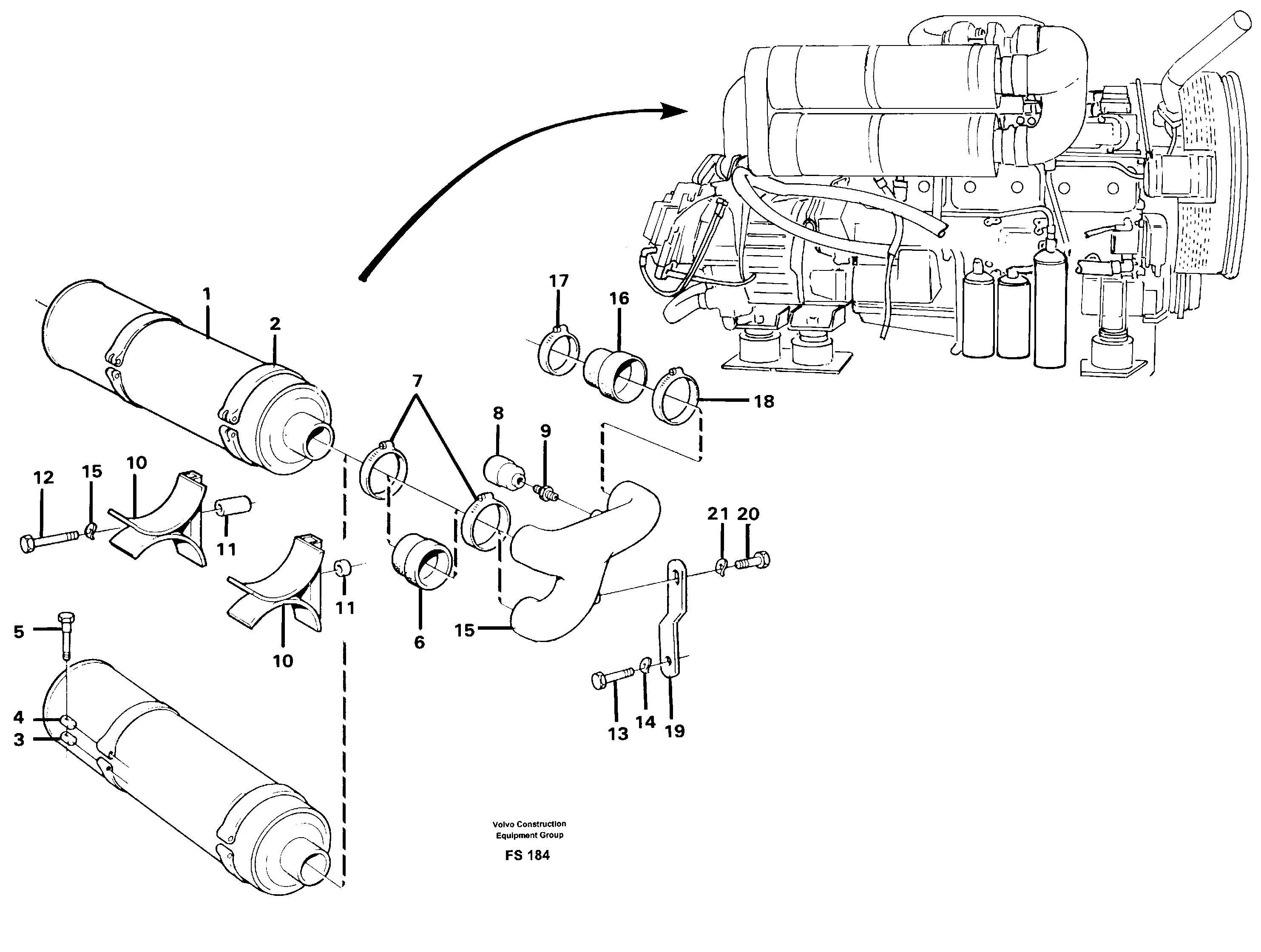 Housing VOE847014 VOLVO