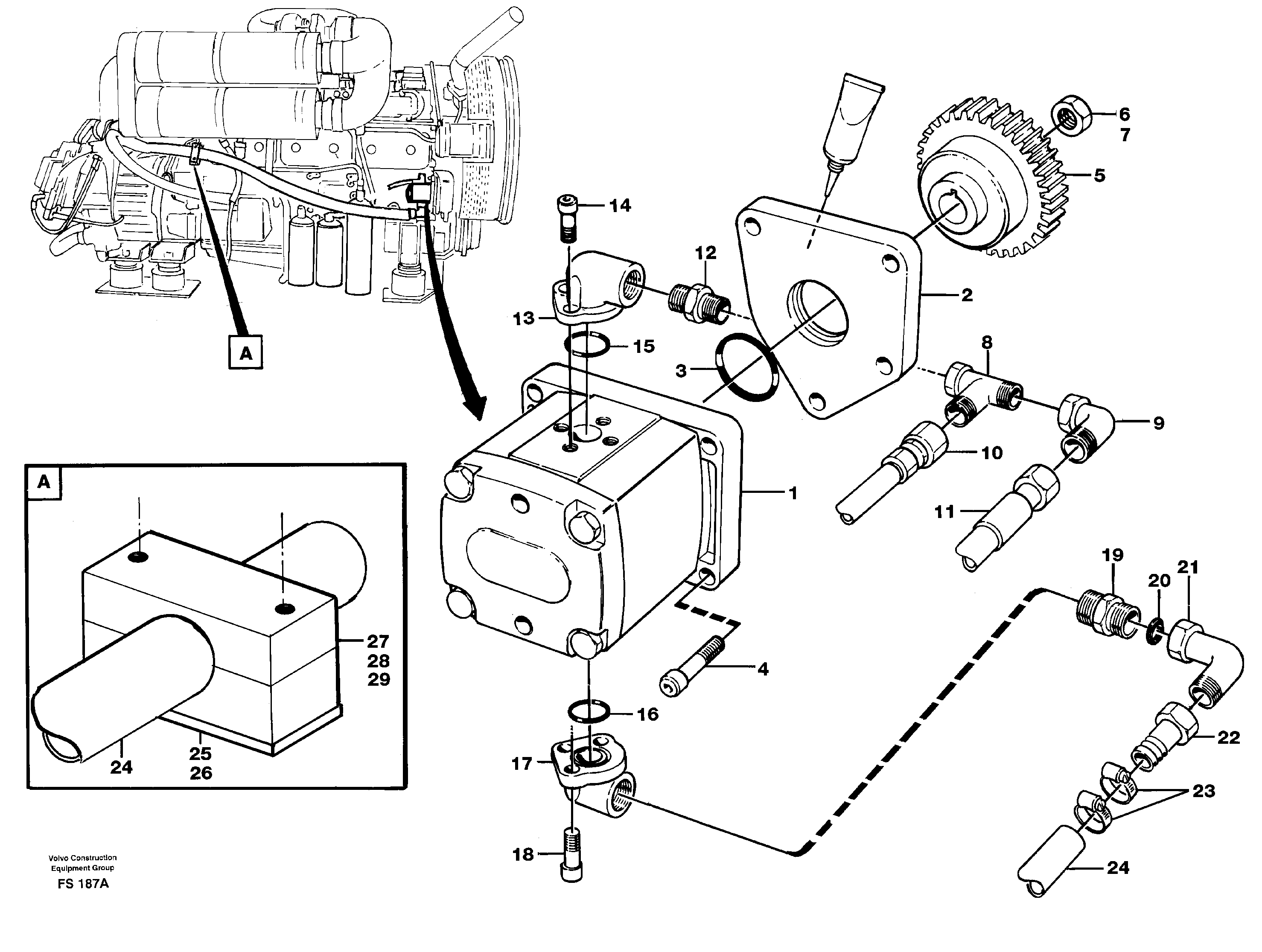 Bulkhead VOE14053579 VOLVO