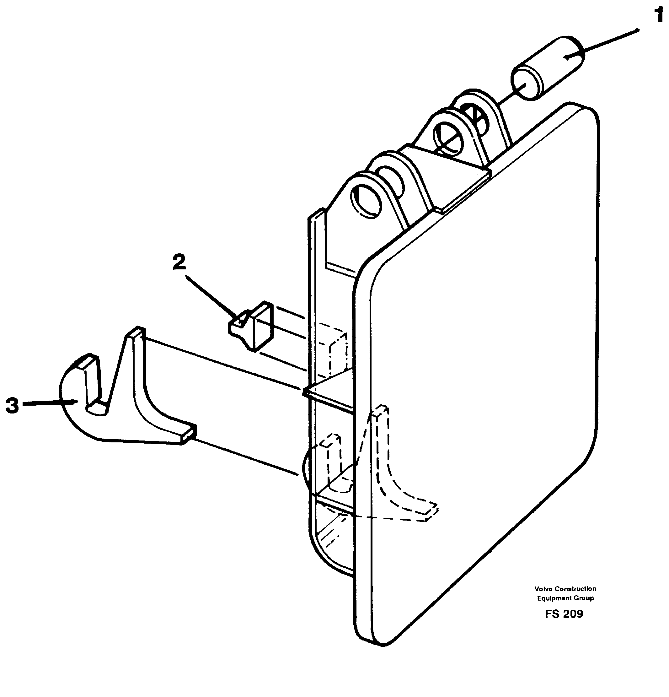 Slide Dog RM/VOE14272595 VOLVO