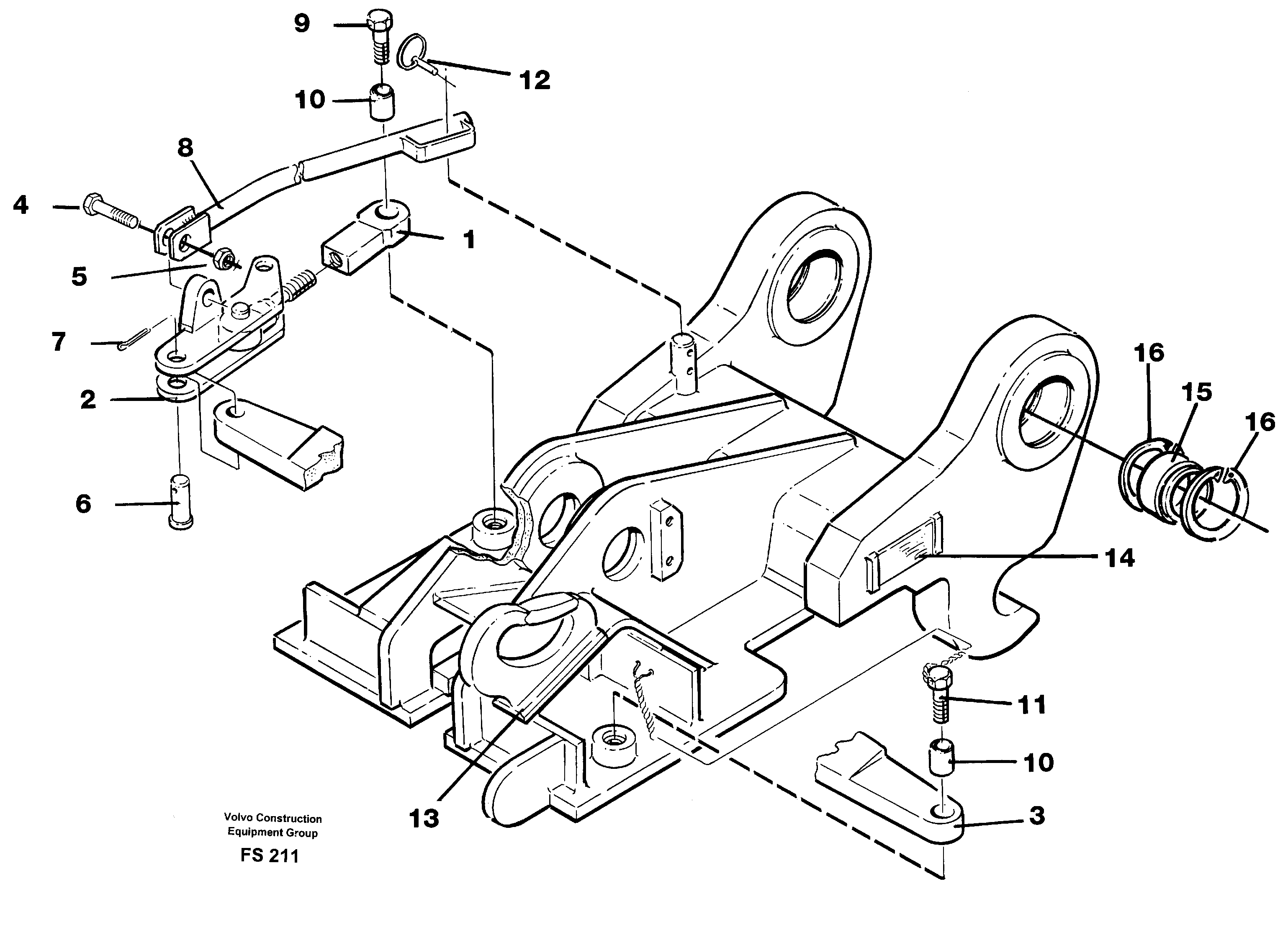 Cotter Pin VOE14015167 VOLVO