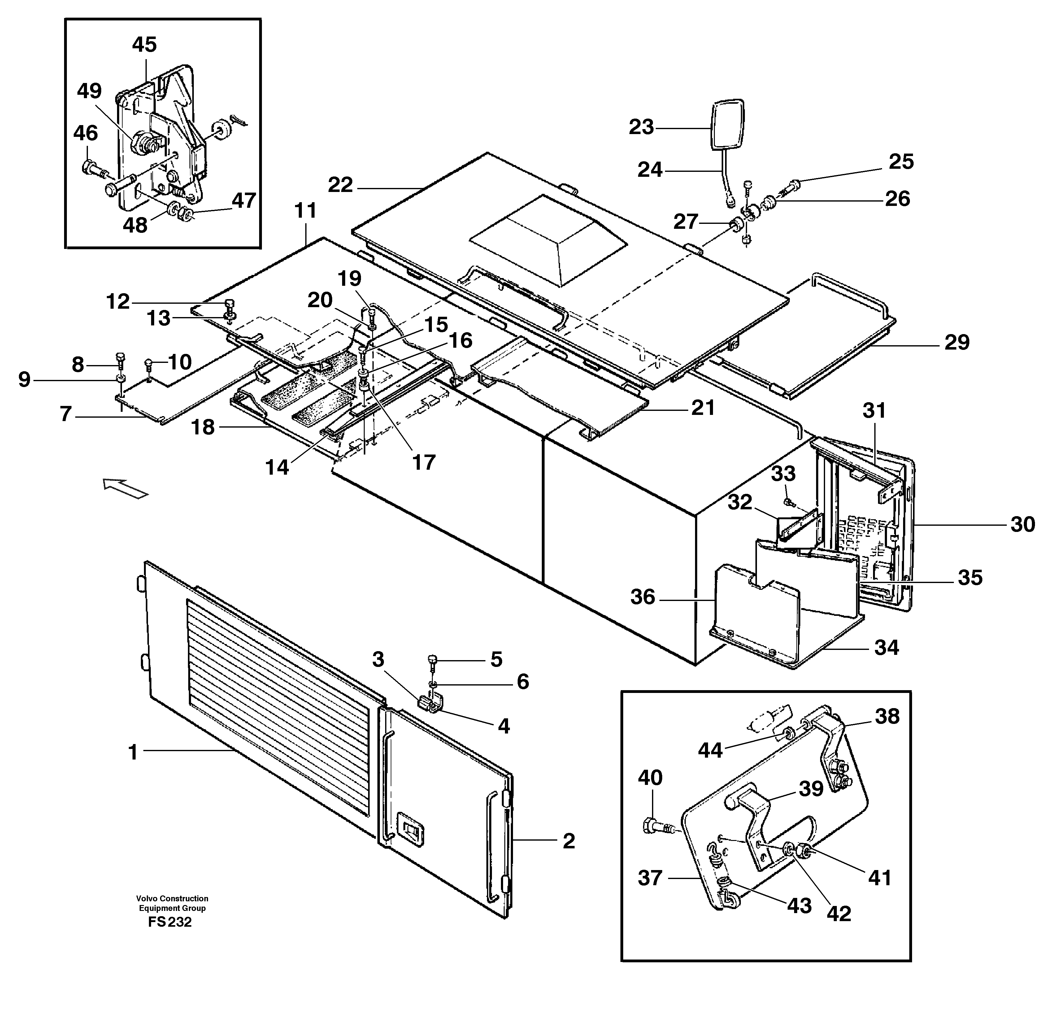 Upper Wiper VOE14252801 VOLVO