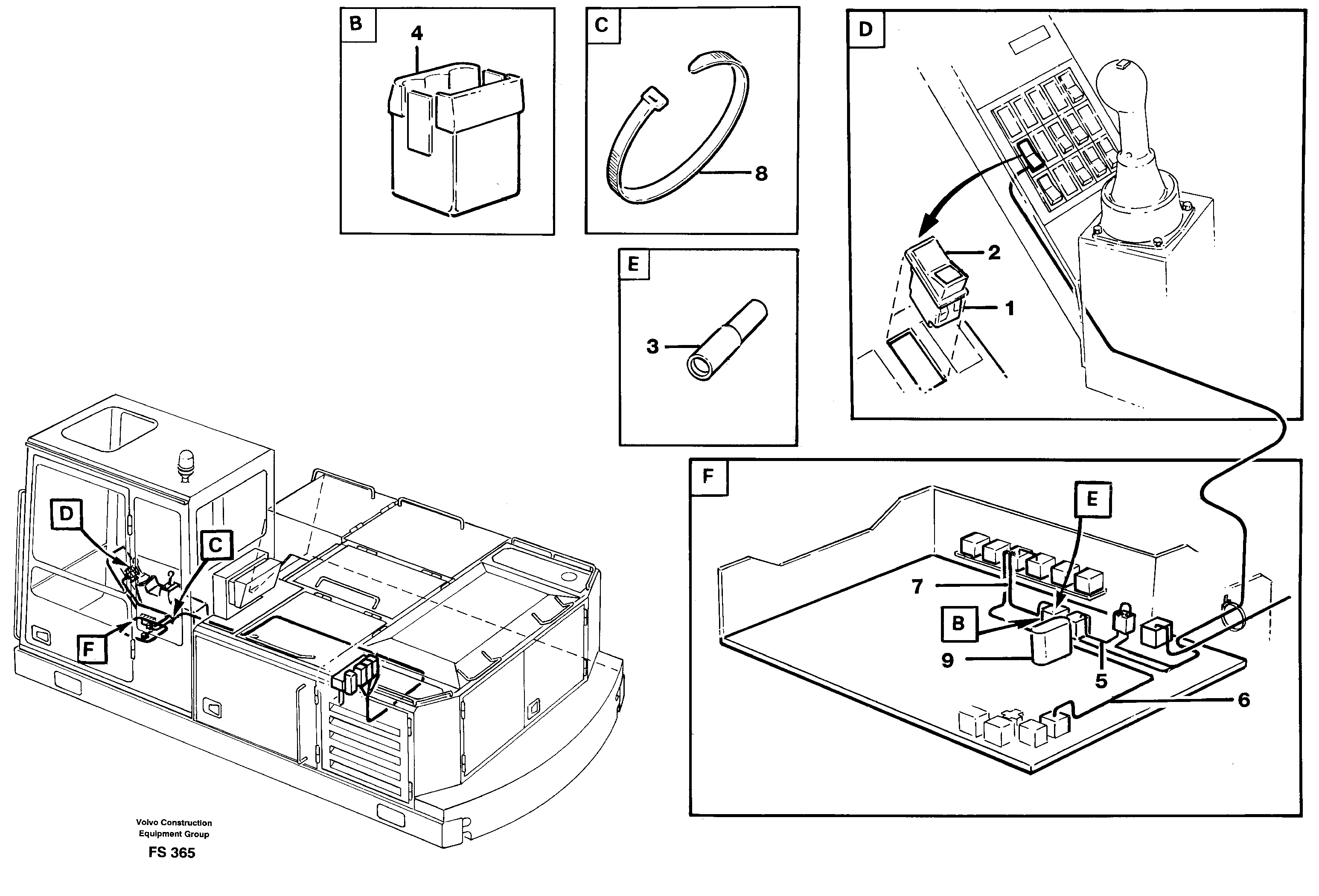 Radio Support VOE14255352 VOLVO