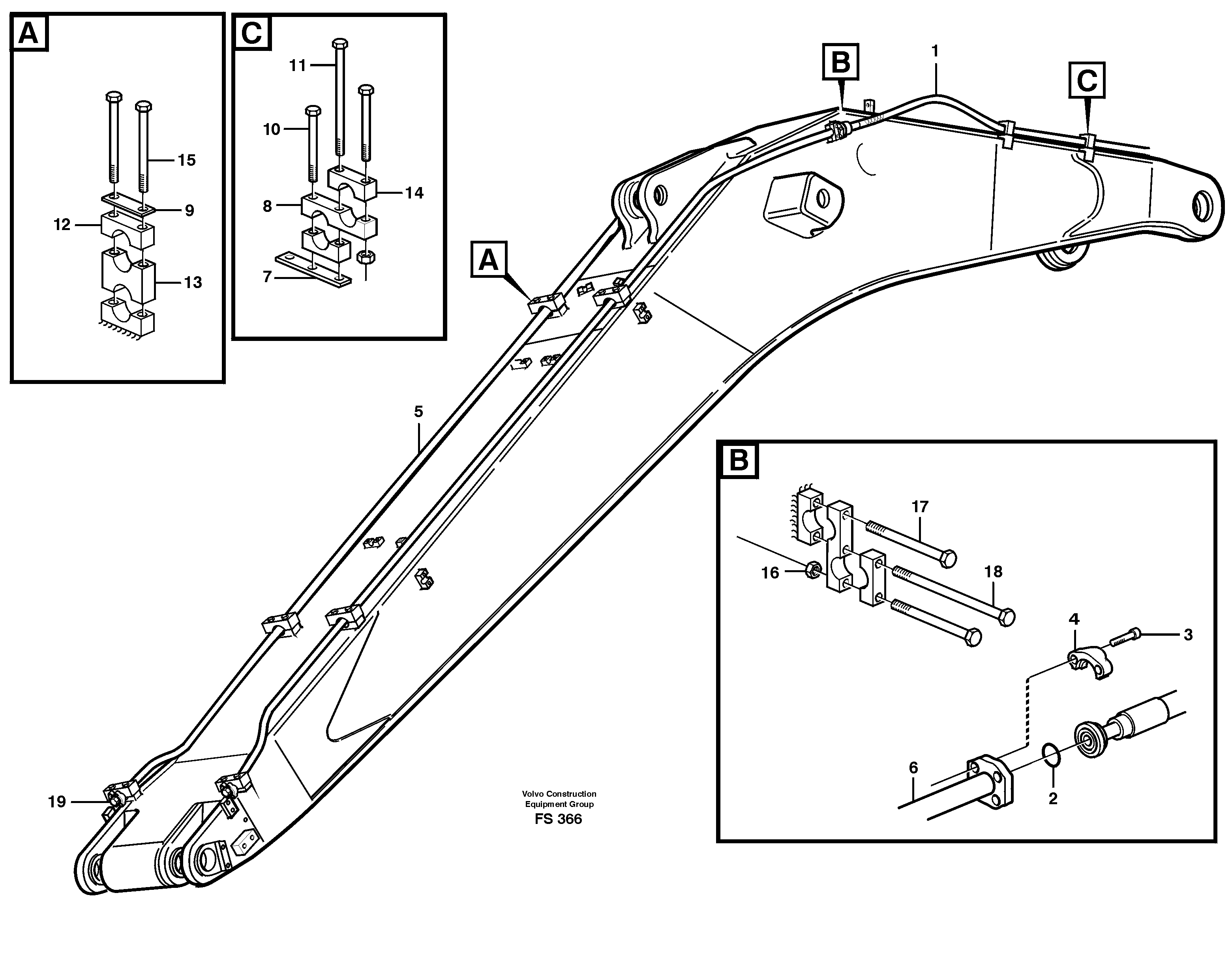 Tube Assembly VOE14257645 VOLVO